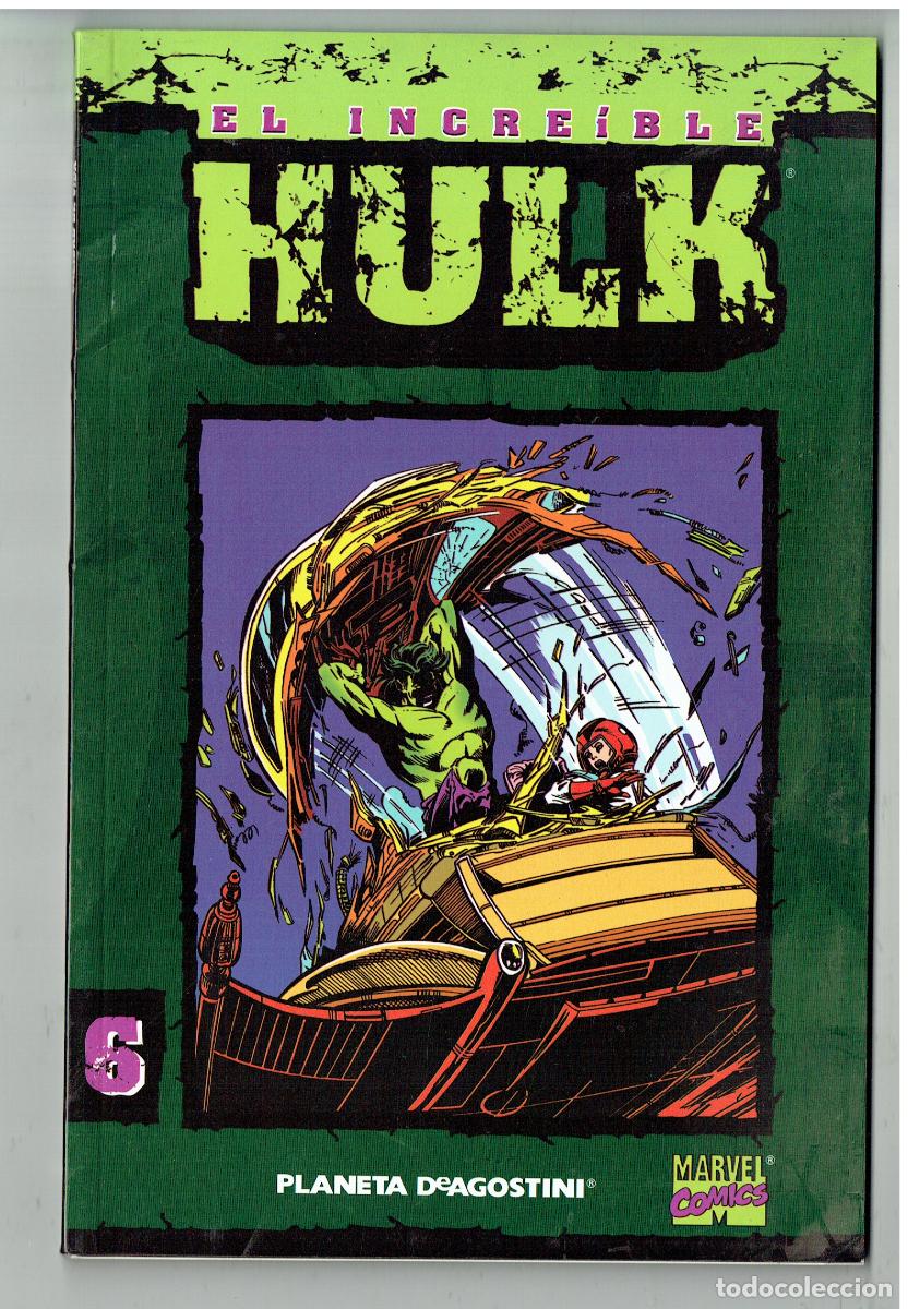 C&oacute;mics: EL INCREIBLE HULK. N&ordm; 6. PLANETA. (B/55.2 RUM)