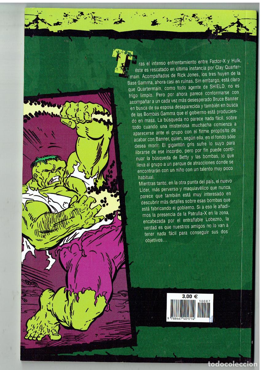 C&oacute;mics: EL INCREIBLE HULK. N&ordm; 7. PLANETA. (B/55.2 RUM) - Foto 2