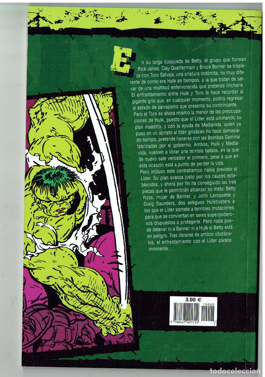 C&oacute;mics: EL INCREIBLE HULK. N&ordm; 8. PLANETA. (B/55.2 RUM) - Foto 2