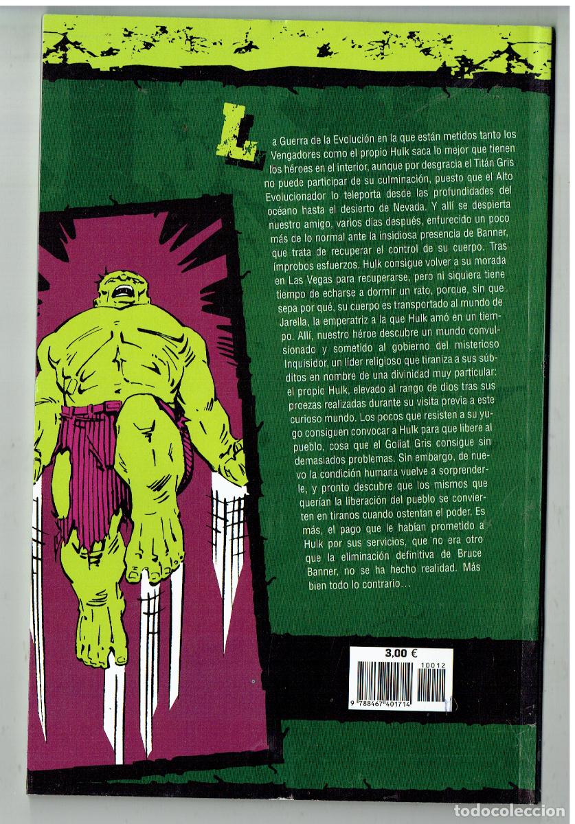 C&oacute;mics: EL INCREIBLE HULK. N&ordm; 12. PLANETA. (B/55.2 RUM) - Foto 2