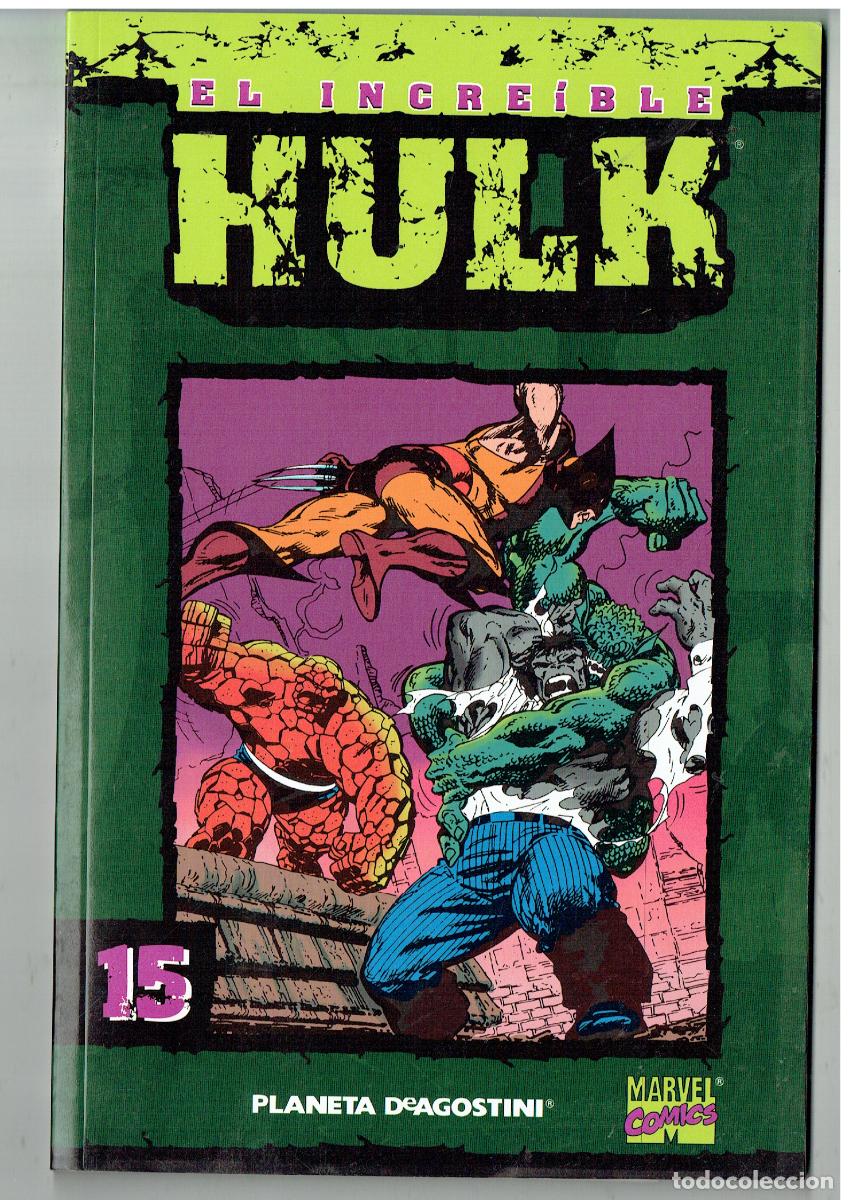 C&oacute;mics: EL INCREIBLE HULK. N&ordm; 15. PLANETA. (B/55.2 RUM)