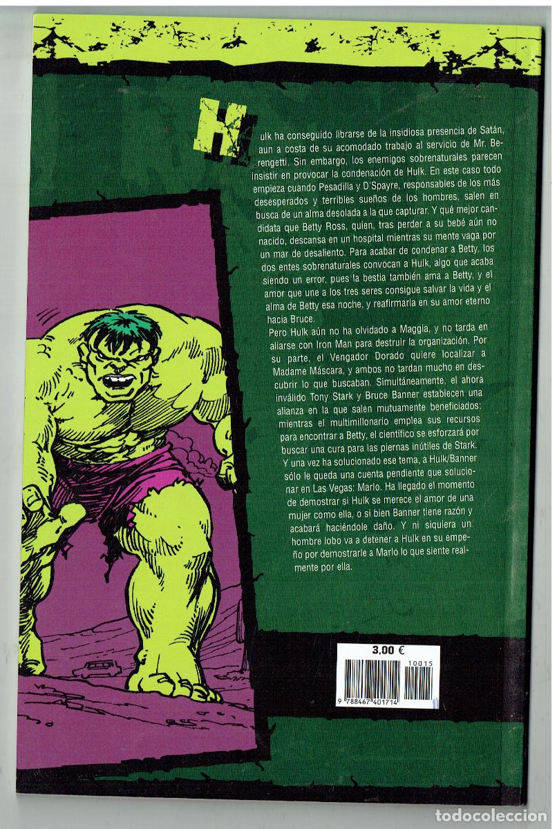 C&oacute;mics: EL INCREIBLE HULK. N&ordm; 15. PLANETA. (B/55.2 RUM) - Foto 2