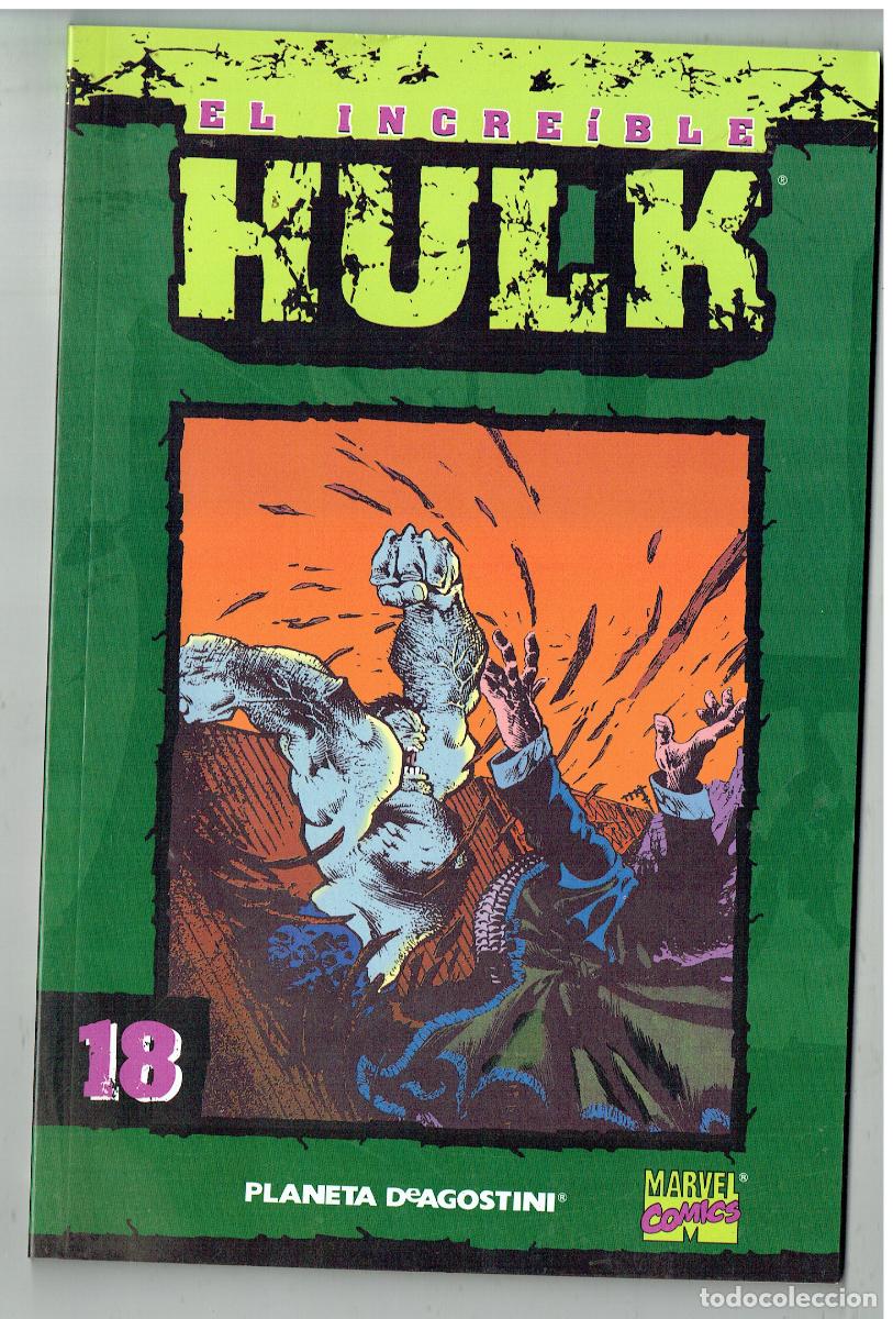 C&oacute;mics: EL INCREIBLE HULK. N&ordm; 18. PLANETA. (B/55.2 RUM)