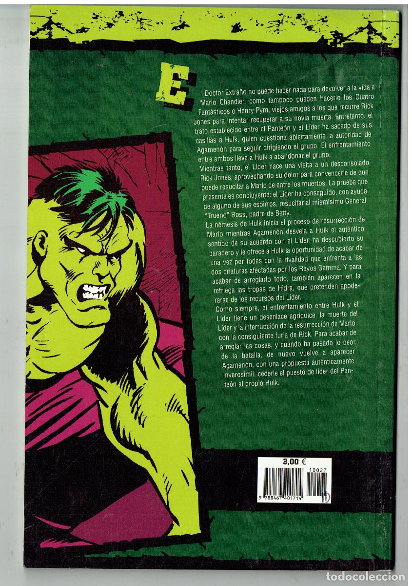 C&oacute;mics: EL INCREIBLE HULK. N&ordm; 27. PLANETA. (B/55.2 RUM) - Foto 2
