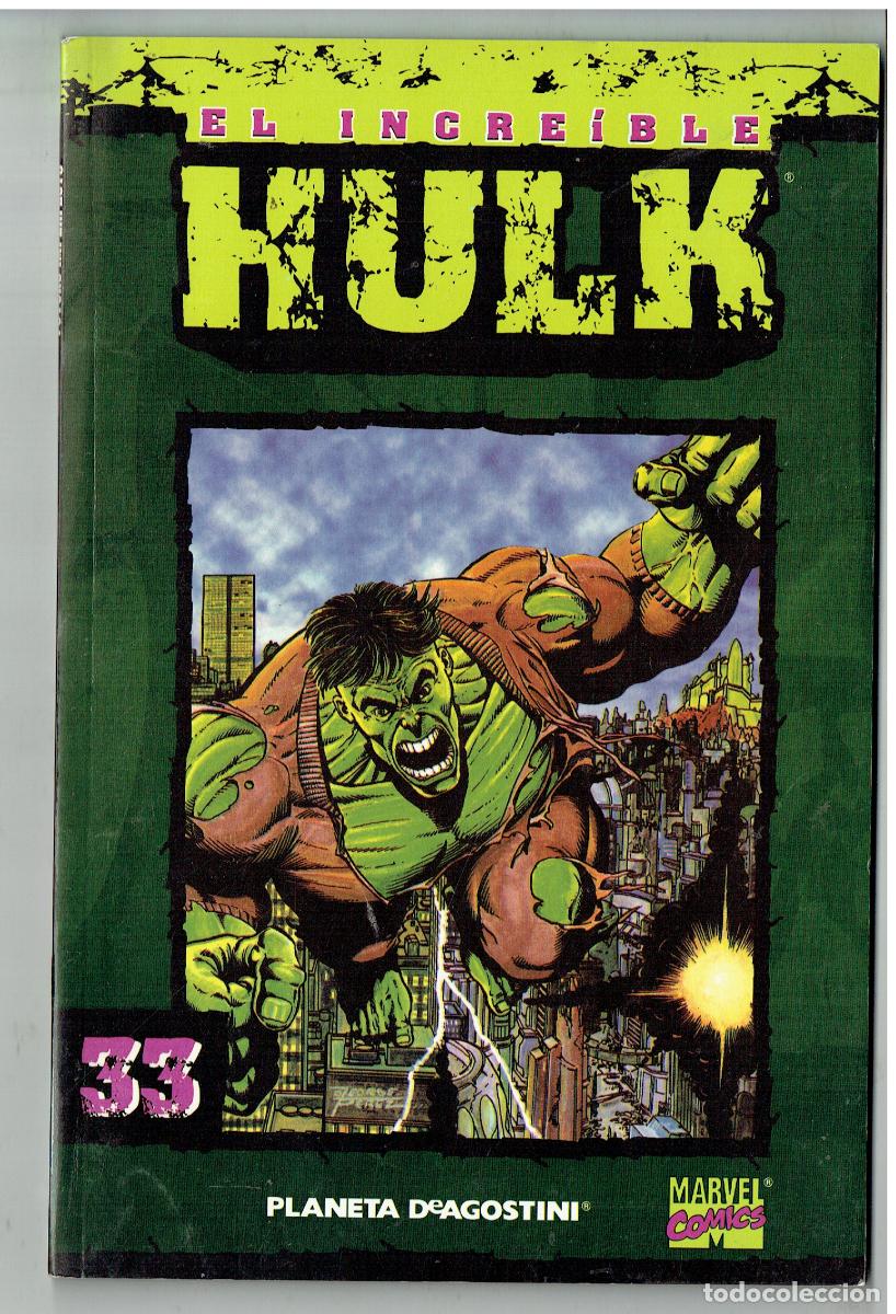 C&oacute;mics: EL INCREIBLE HULK. N&ordm; 33. PLANETA. (B/55.2 RUM)