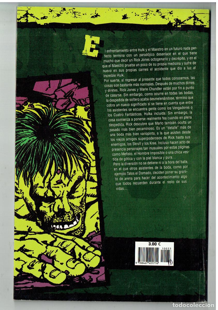 C&oacute;mics: EL INCREIBLE HULK. N&ordm; 33. PLANETA. (B/55.2 RUM) - Foto 2