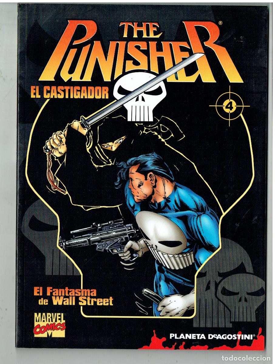 C&oacute;mics: THE PUNISHER. EL CASTIGADOR. N&ordm; 4.EL FANTASMA DE WALL STREET. MARVEL COMICS / PLANETA. (B/55.2 RUM)