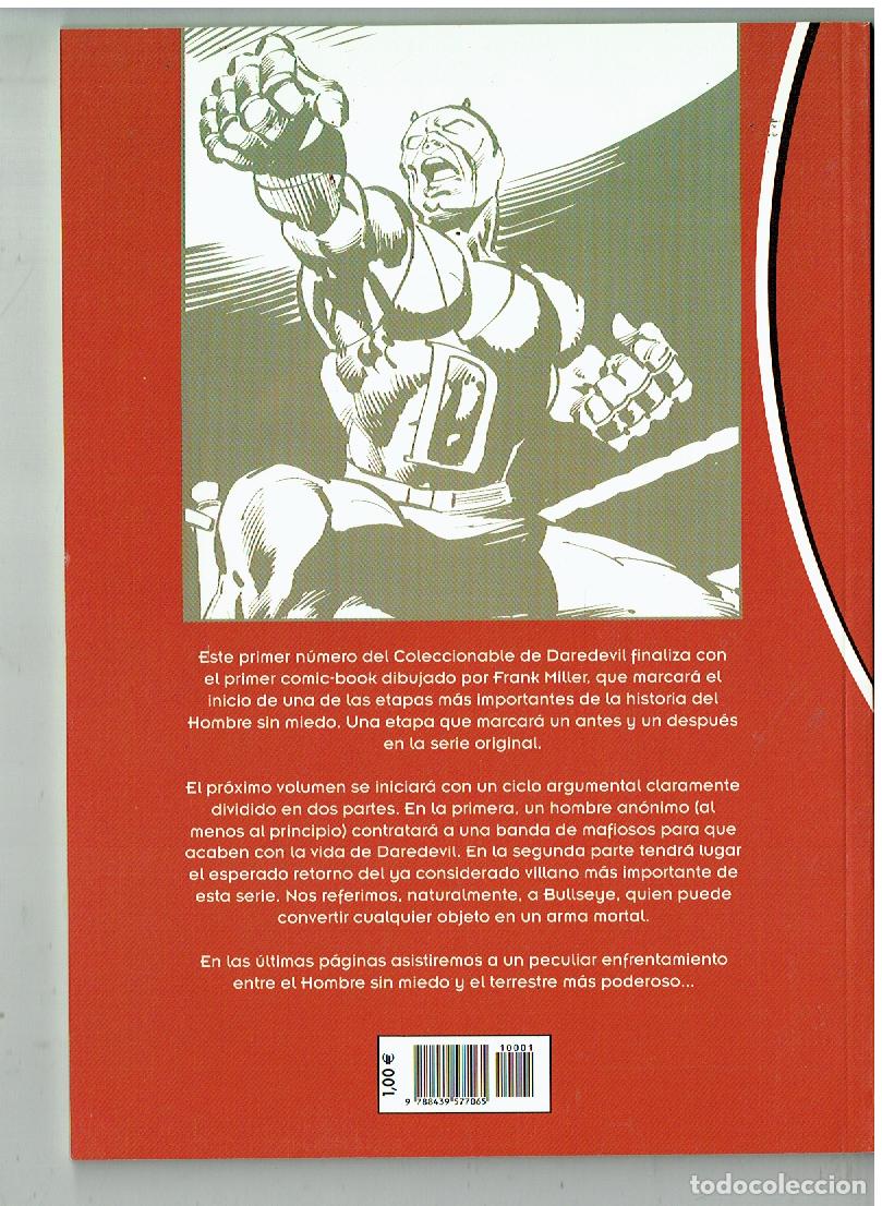 C&oacute;mics: DAREDEVIL. DAN DEFENSOR. N&ordm; 1. PLANETA. (B/55.2 RUM) - Foto 2