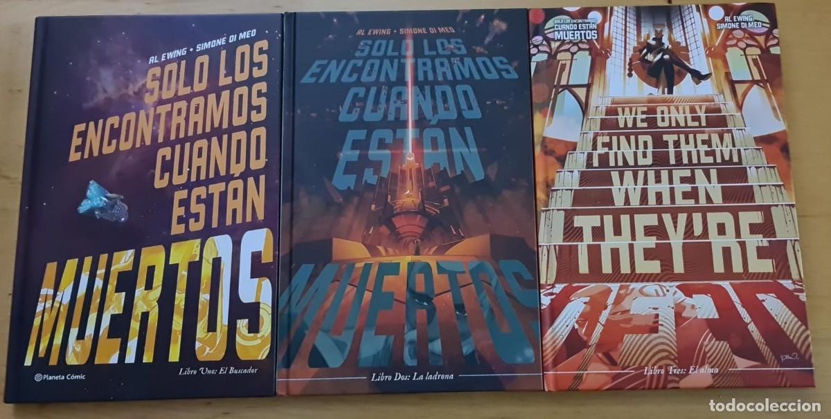 C&oacute;mics: SOLO LOS ENCONTRAMOS CUANDO ESTAN MUERTOS 1 A 3 (COMPLETA). AL EWING. PLANETA