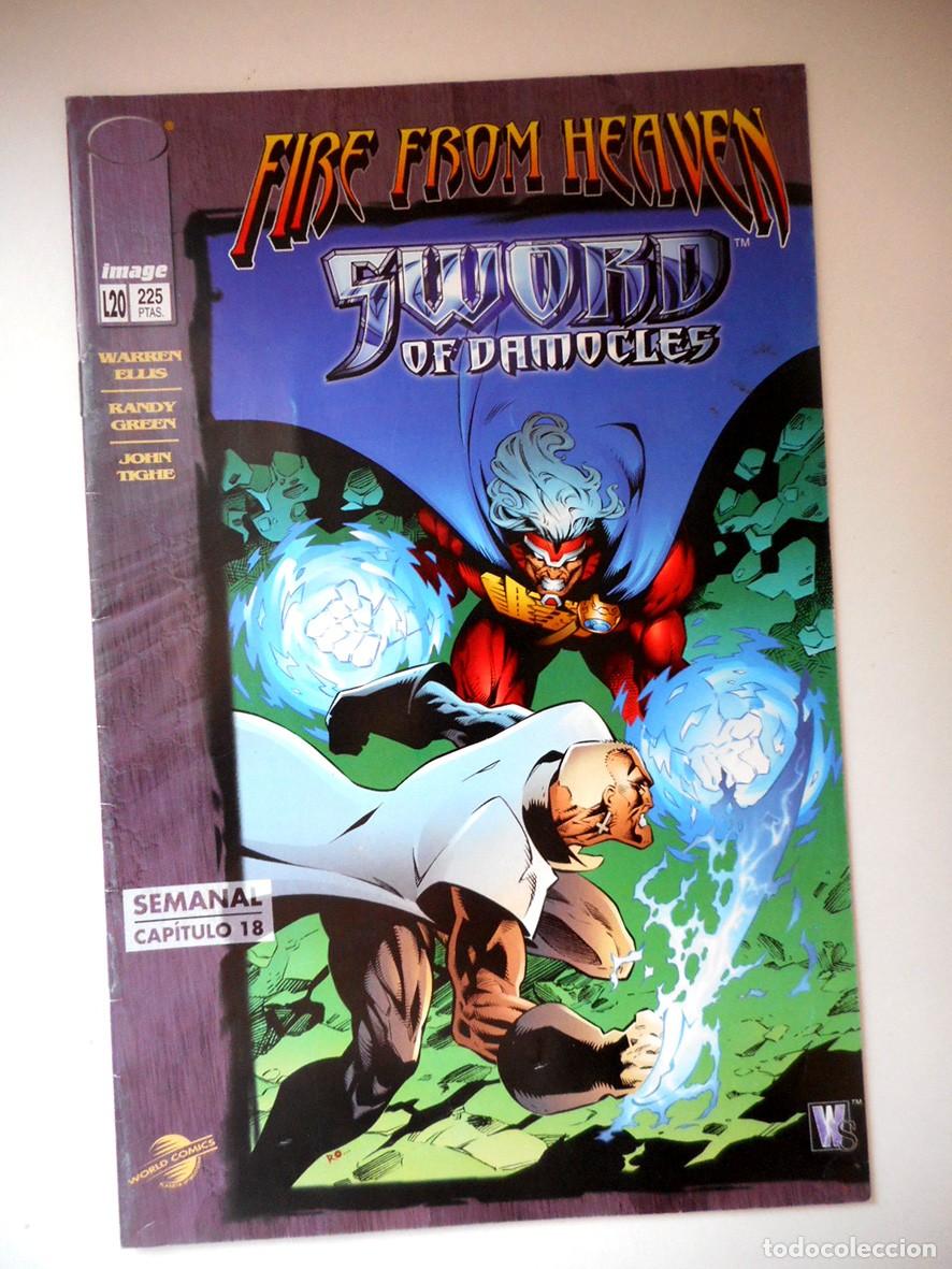 C&oacute;mics: FIRE FROM HEAVEN N&ordm;18 SWORD OF DAMOCLES (PLANETA-AGOSTO 1998) WARREN ELLIS - JOHN TIGHE