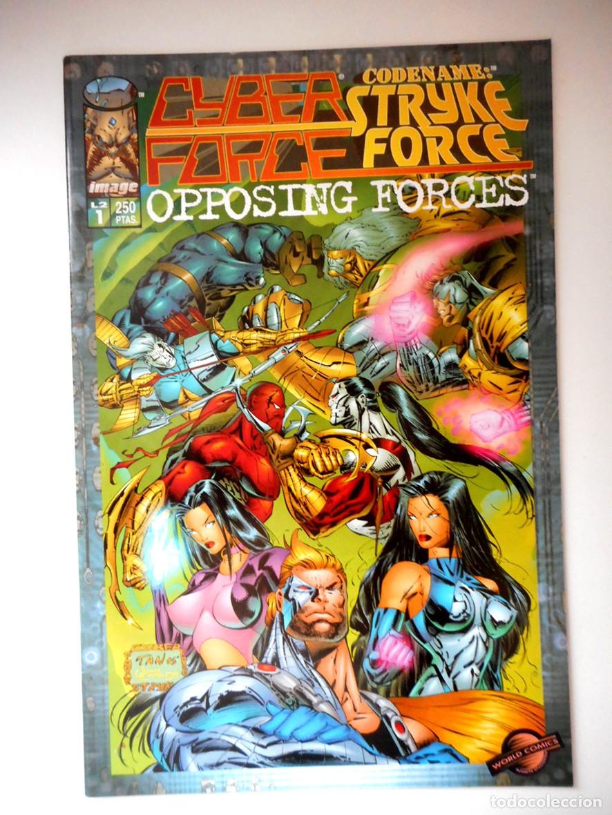 C&oacute;mics: CYBERFORCE - STRYKE FORCE N&ordm;1 OPPOSING FORCES (PLANETA-MARZO 1996) STEVE GERBER - BILLY TAN