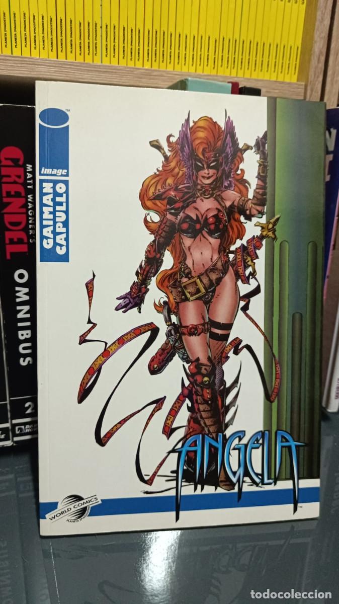 C&oacute;mics: &Aacute;NGELA &ndash; NEIL GAIMAN Y GREG CAPULLO &ndash; WORLD COMICS &ndash; PLANETA DEAGOSTINI