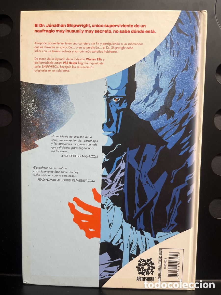 C&oacute;mics: SHIPWRECK de WARREN ELLIS & PHIL HESTER AFTERSHOCK ( 2019 ) - Foto 2
