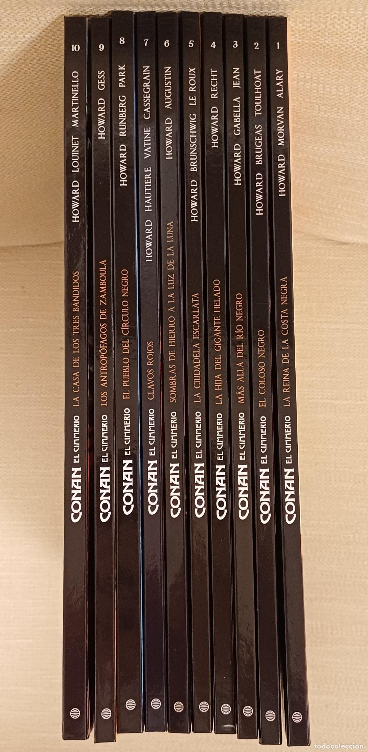 C&oacute;mics: CONAN EL CIMMERIO. PACK N&Uacute;MEROS 1 A 10. PLANETA COMIC. GLENAT. 2022 - Foto 4