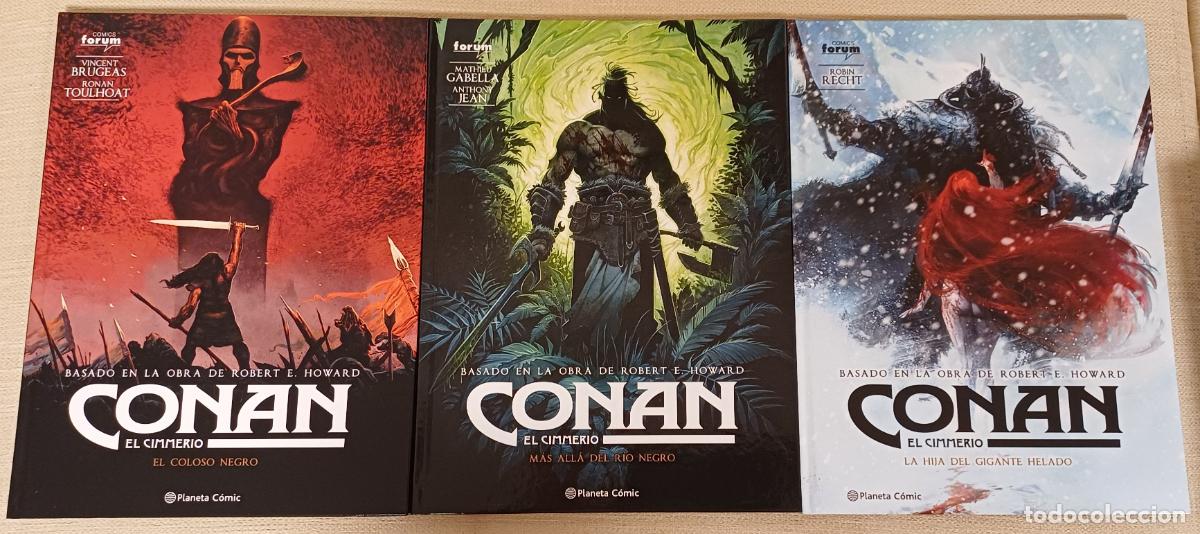 C&oacute;mics: CONAN EL CIMMERIO. PACK N&Uacute;MEROS 1 A 10. PLANETA COMIC. GLENAT. 2022 - Foto 5