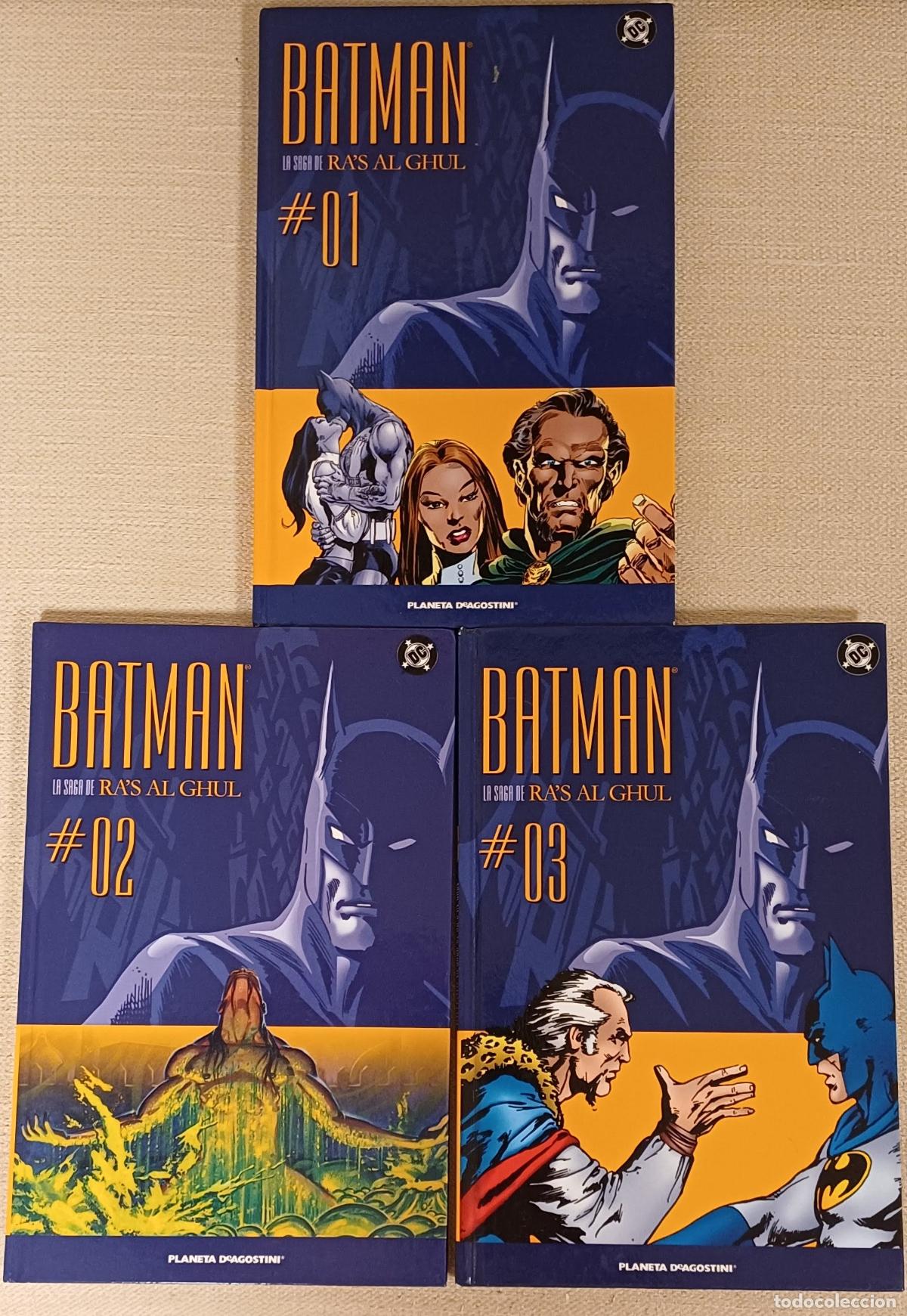 C&oacute;mics: COLECCIONABLE BATMAN. LA SAGA DE R'AS ALGHUL. PACK 1 A 3. PLANETA COMIC 2005