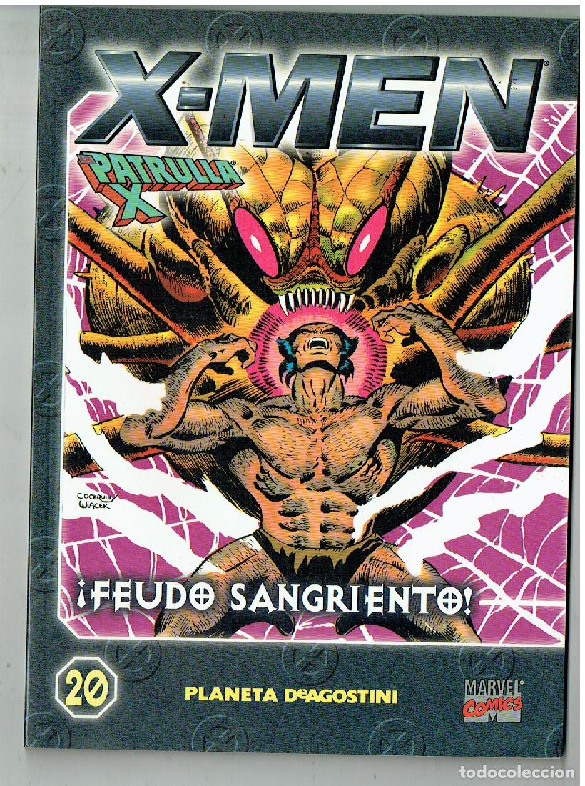 C&oacute;mics: X - MEN. LA PATRULLA X. N&ordm; 20. &iexcl; FEUDO SANGRIENTO!, PLANETA. MARVEL COMICS. 2000.(B/55.3. RUM