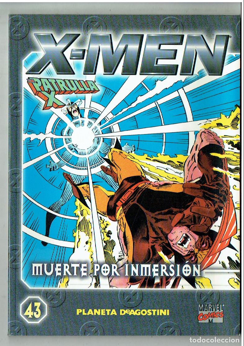 C&oacute;mics: X - MEN. LA PATRULLA X. N&ordm; 43. PLANETA. MUERTE POR INMERSI&Oacute;N. MARVEL COMICS. 2000.(B/55.3. RUM