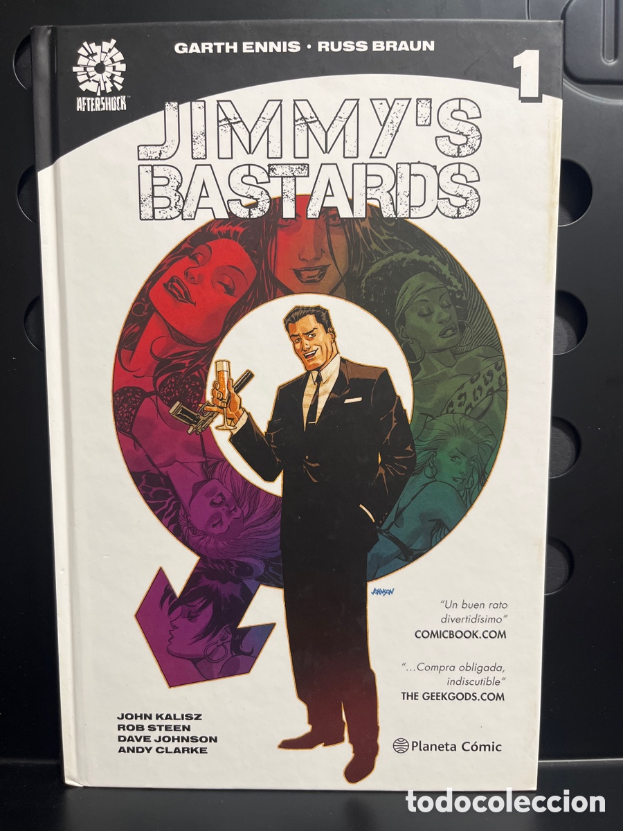 C&oacute;mics: JIMMY&rsquo;S BASTARDS N.1 de GARTH ENNIS AFTERSHOCK ( 2019 )