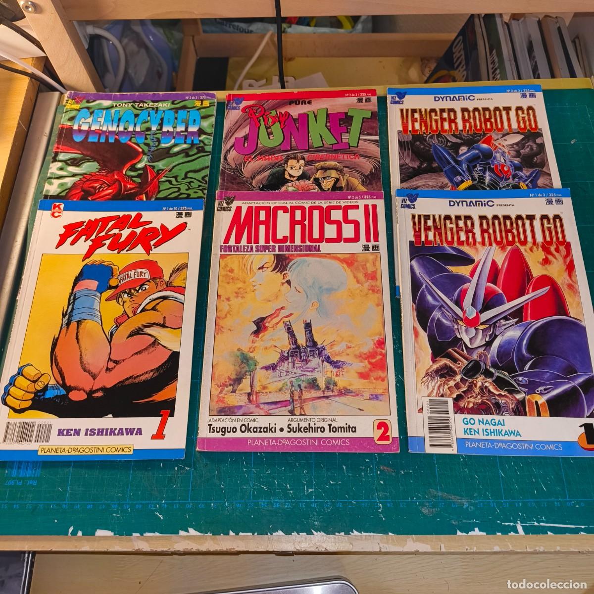 C&oacute;mics: Lote 6 mangas cl&aacute;sicos Planeta DeAgostini
