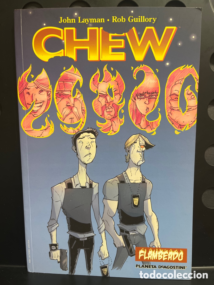 C&oacute;mics: CHEW N.4 FLAMBEADO de JOHN LAYMAN & ROB GUILLORY ( 2010/2017 )