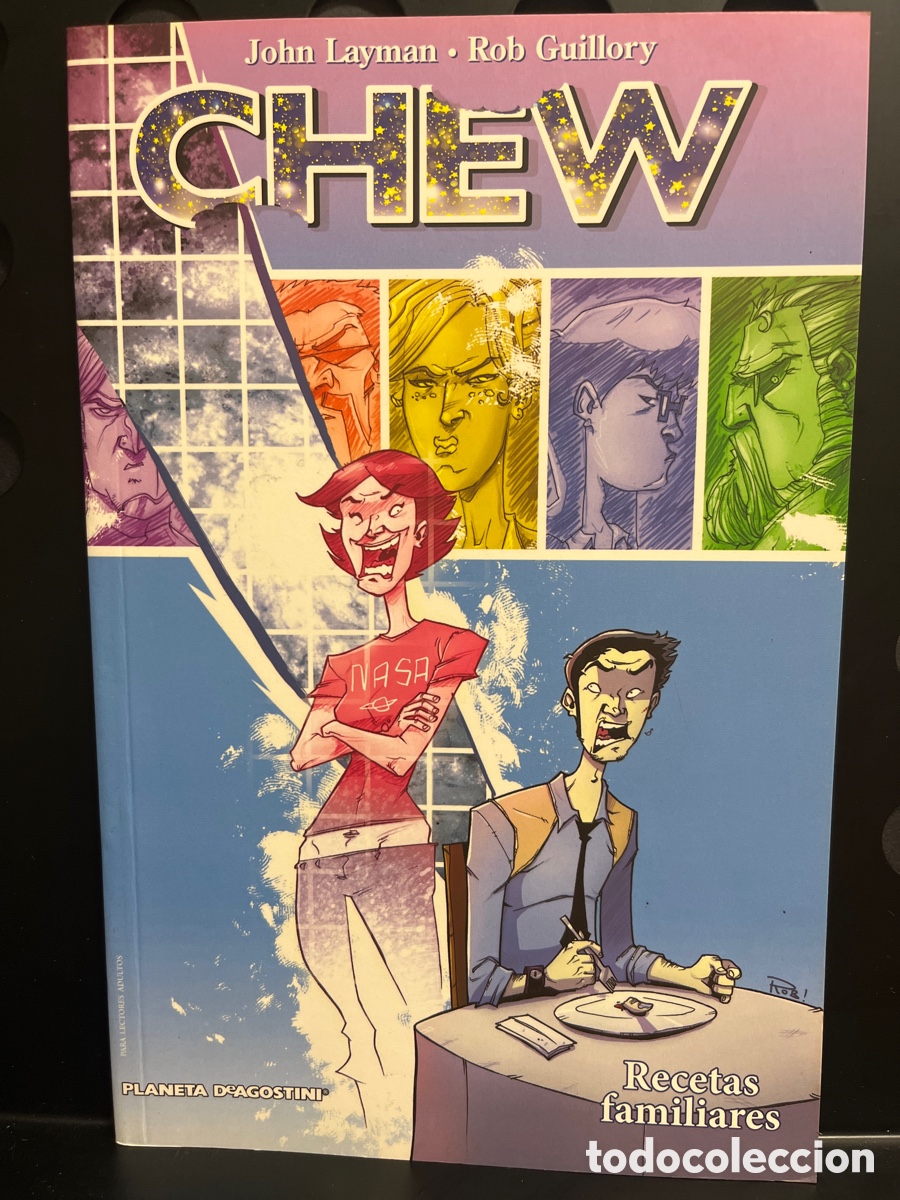 C&oacute;mics: CHEW N.8 RECETAS FAMILIARES de JOHN LAYMAN & ROB GUILLORY ( 2010/2017 )