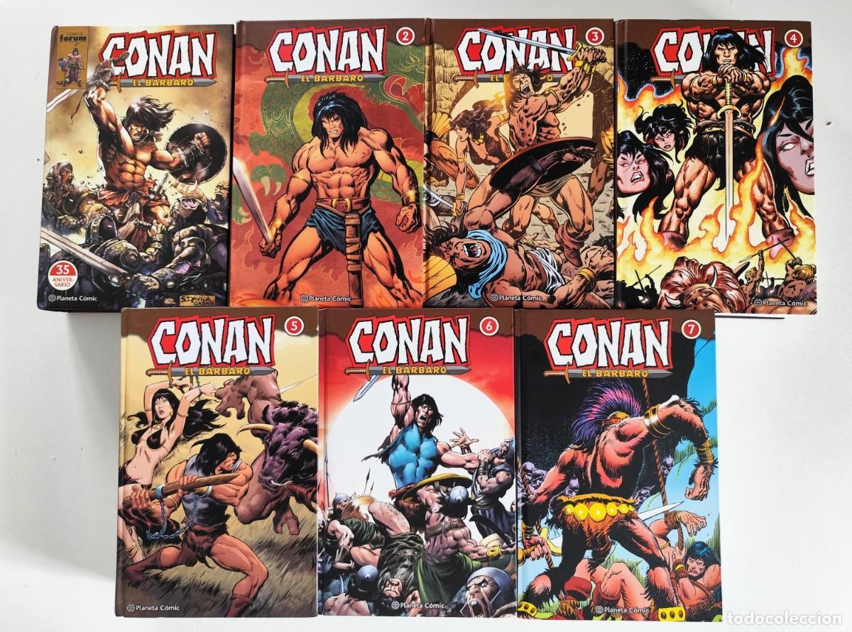 C&oacute;mics: CONAN EL BARBARO INTEGRAL N&ordm;s 1 2 3 4 5 6 7 ~ DARK HORSE/PLANETA (2019)