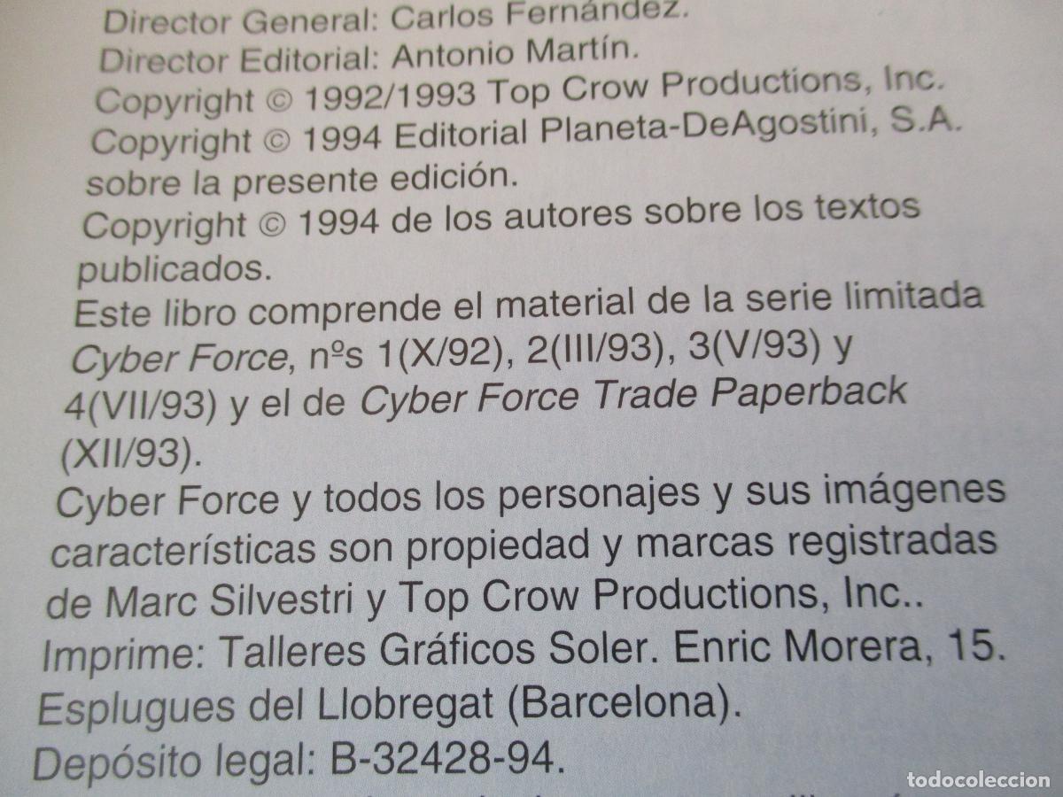 C&oacute;mics: IMAGE- CIBER FORCE- PLANETA - Foto 2