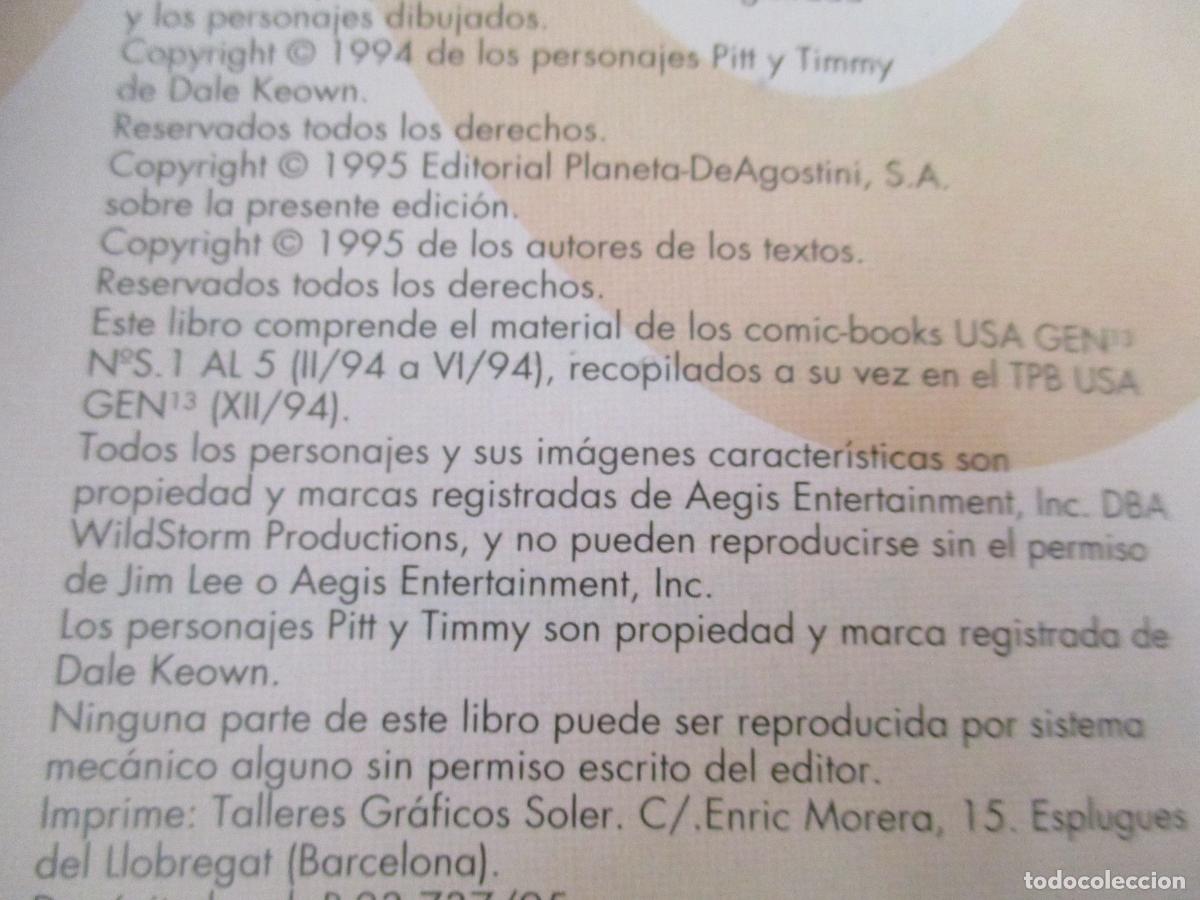 C&oacute;mics: IMAGE- GEN 13.- PLANETA - Foto 2