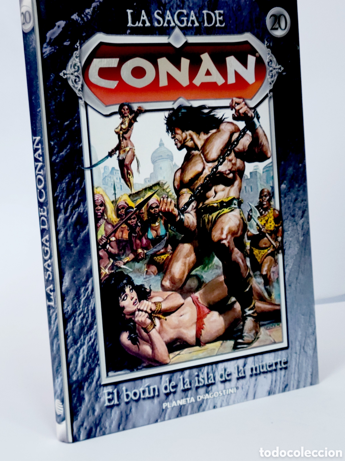 C&oacute;mics: C&Oacute;MIC LA SAGA DE CONAN 20 EL BOTIN DE LA ISLA LA MUERTE DURA PLANETA DEAGOSTINI EXCELENTE ESTADO