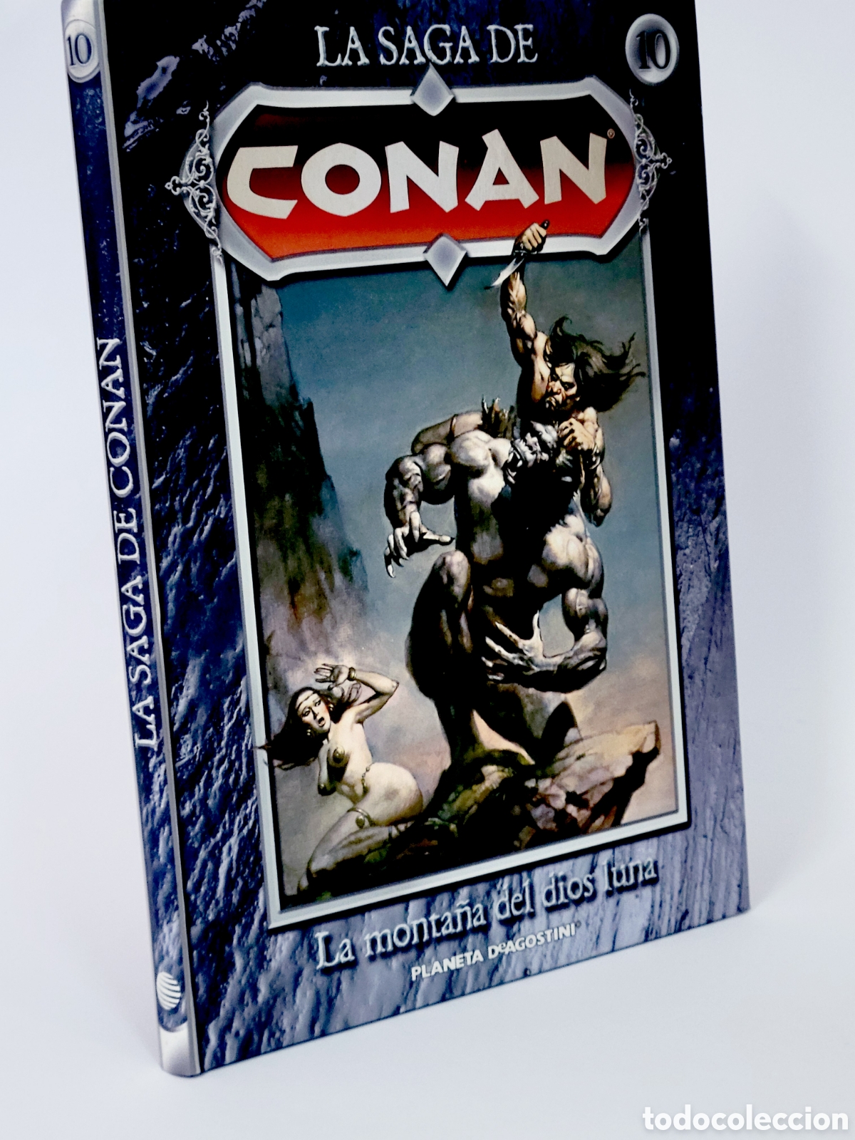 C&oacute;mics: C&Oacute;MIC LA SAGA DE CONAN 10 LA MONTA&Ntilde;A DEL DIOS LUNA TAPA DURA PLANETA DEAGOSTINI EXCELENTE ESTADO