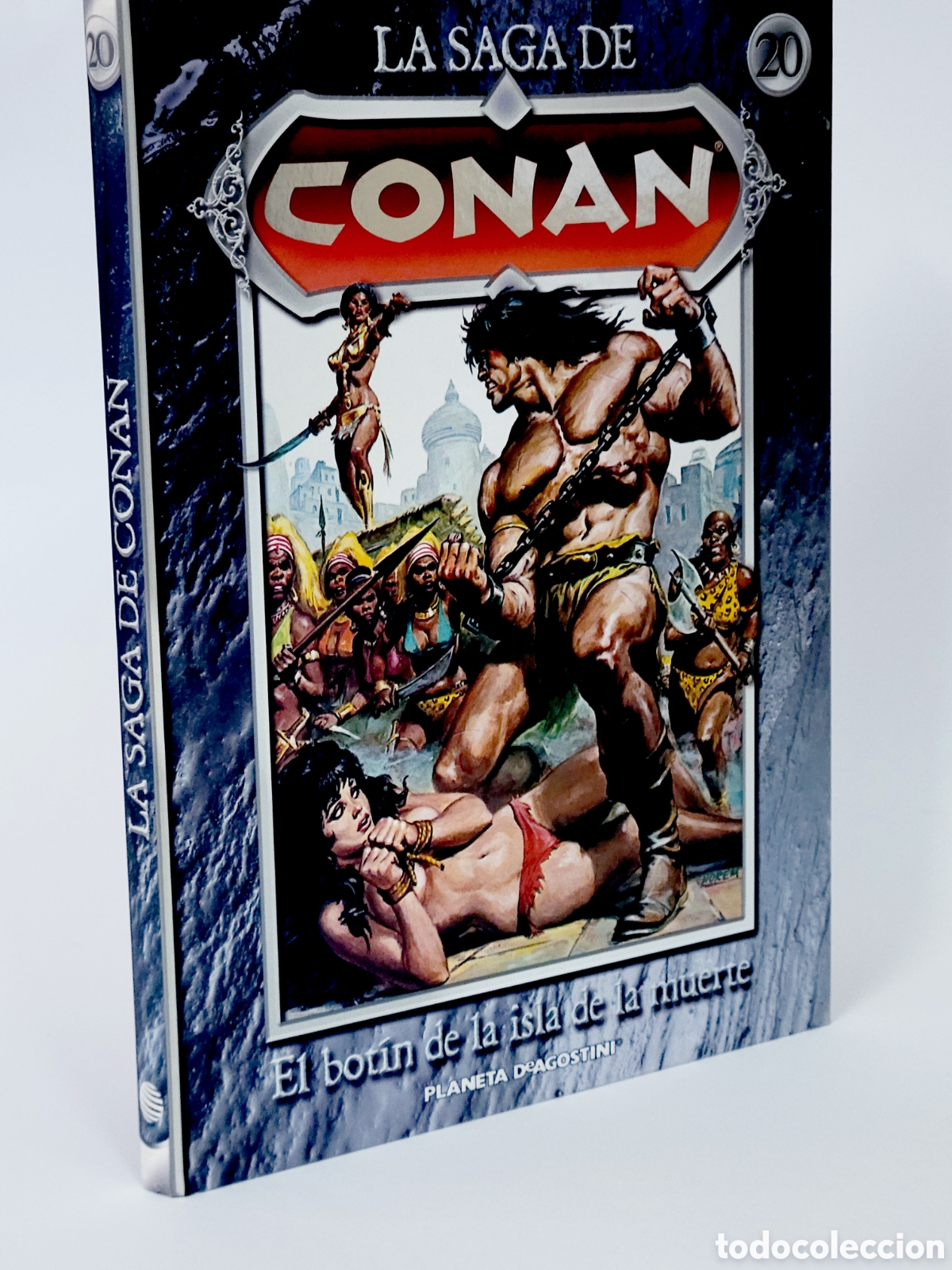 C&oacute;mics: C&Oacute;MIC LA SAGA DE CONAN 20 EL BOTIN DE LA ISLA LA MUERTE DURA PLANETA DEAGOSTINI EXCELENTE ESTADO