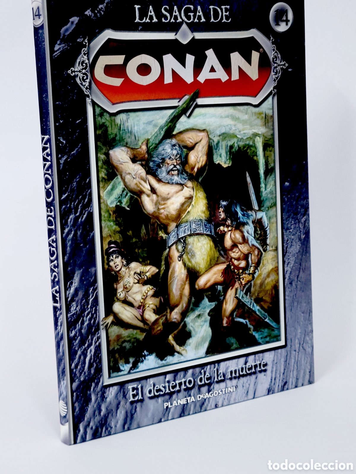 C&oacute;mics: C&Oacute;MIC LA SAGA DE CONAN 14 EL DESIERTO DE LA MUERTE TAPA DURA PLANETA DEAGOSTINI EXCELENTE ESTADO