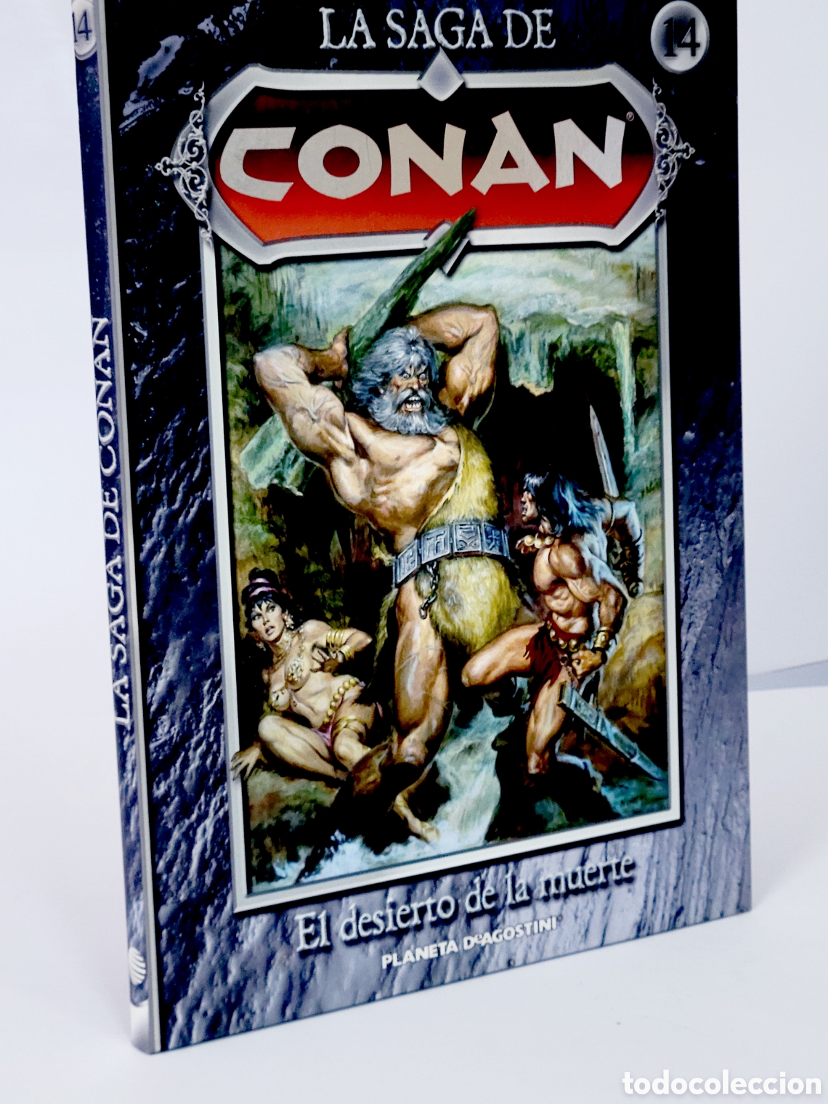 C&oacute;mics: C&Oacute;MIC LA SAGA DE CONAN 14 EL DESIERTO DE LA MUERTE TAPA DURA PLANETA DEAGOSTINI EXCELENTE ESTADO