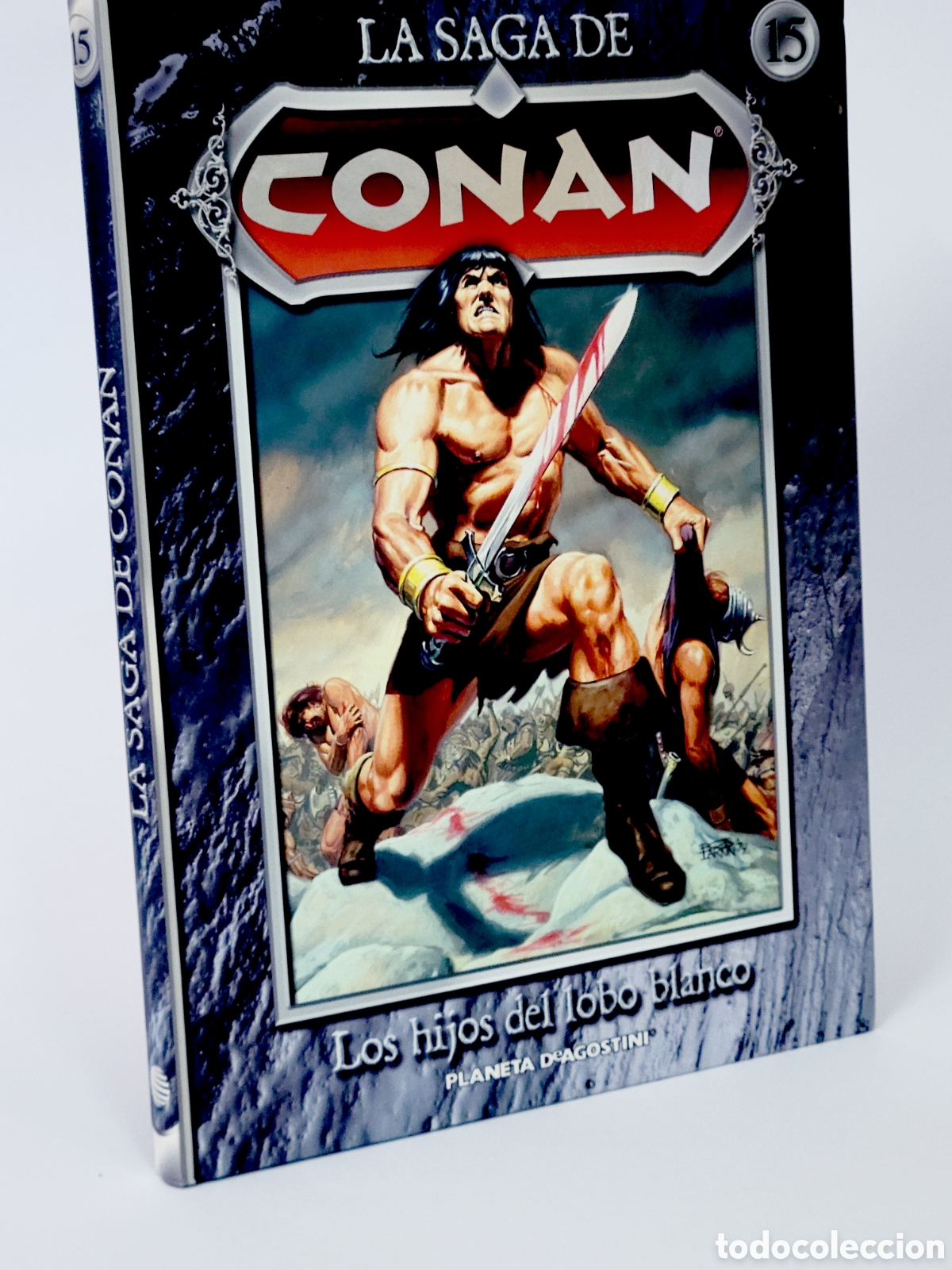 C&oacute;mics: C&Oacute;MIC LA SAGA DE CONAN 15 LOS HIJOS DEL LOBO BLANCO TAPA DURA PLANETA DEAGOSTINI EXCELENTE ESTADO