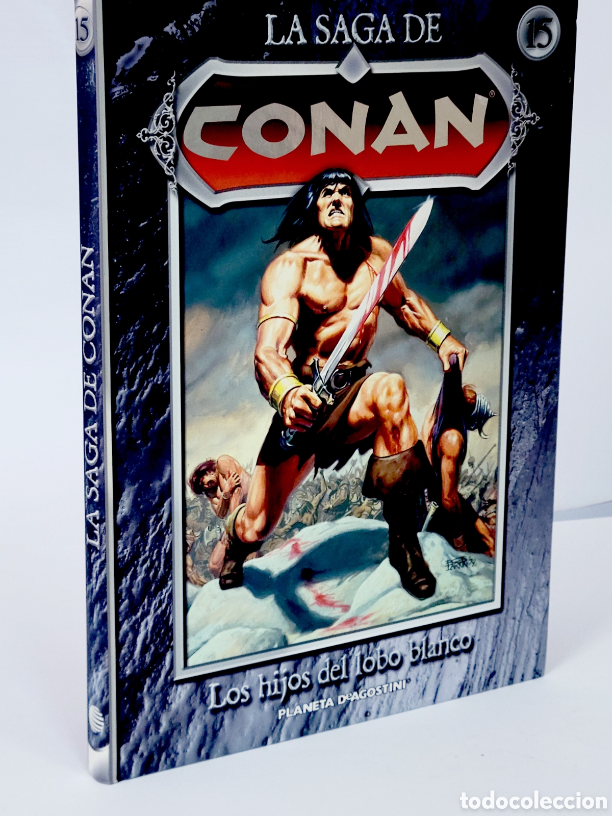 C&oacute;mics: C&Oacute;MIC LA SAGA DE CONAN 15 LOS HIJOS DEL LOBO BLANCO TAPA DURA PLANETA DEAGOSTINI EXCELENTE ESTADO