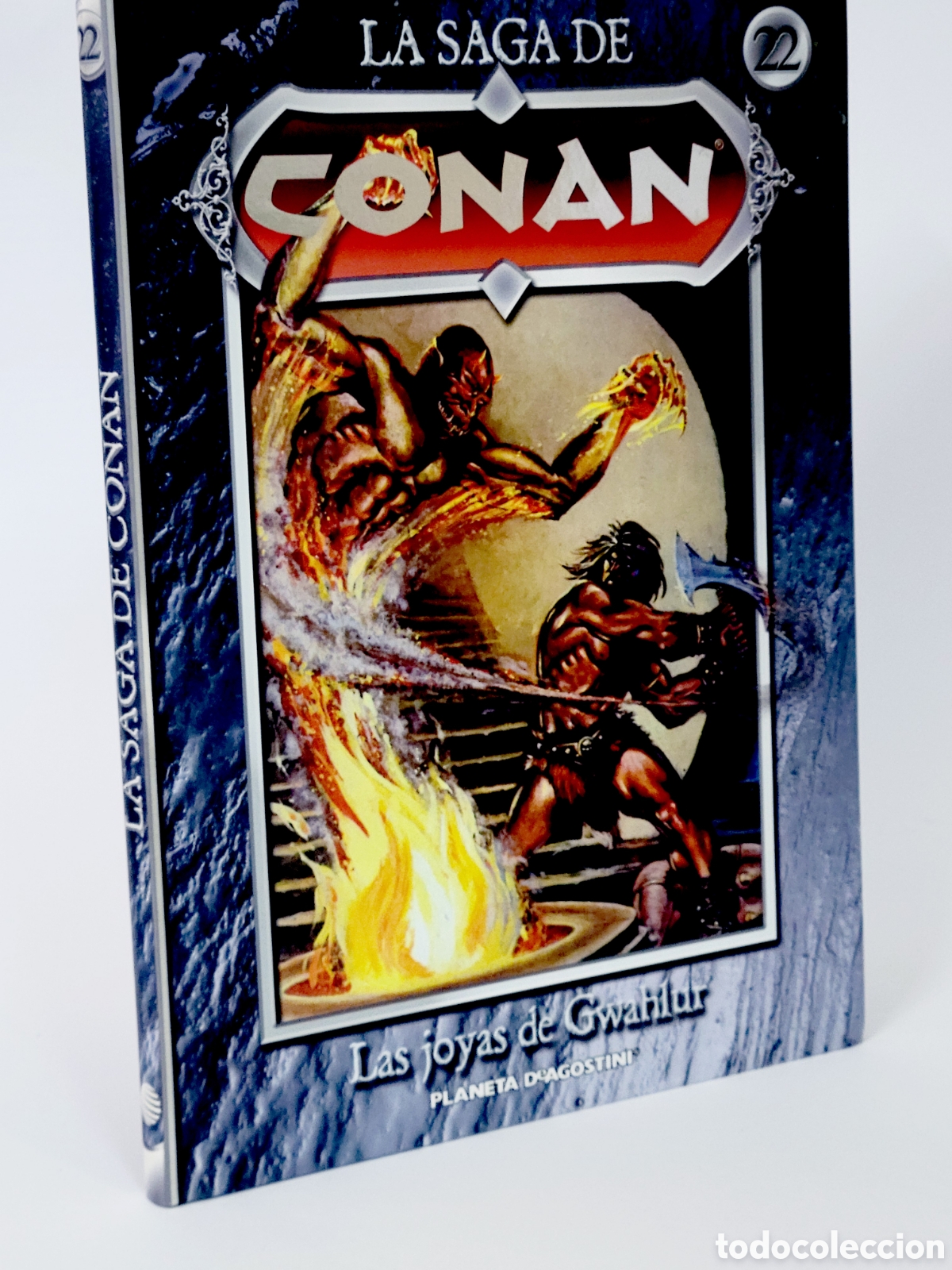 C&oacute;mics: C&Oacute;MIC LA SAGA DE CONAN 22 LAS JOYAS DE GWAHLUR TAPA DURA PLANETA DEAGOSTINI EXCELENTE ESTADO