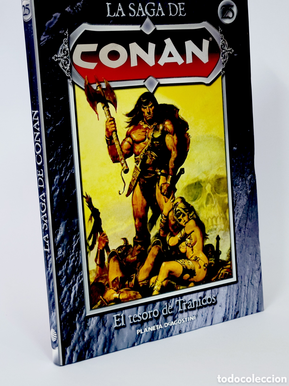 C&oacute;mics: C&Oacute;MIC LA SAGA DE CONAN 25 EL TESORO DE TRANICOS TAPA DURA PLANETA DEAGOSTINI EXCELENTE ESTADO