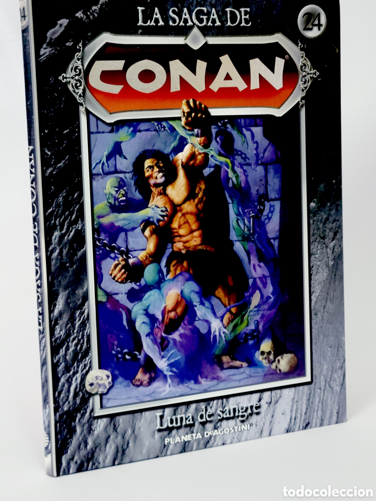 C&oacute;mics: C&Oacute;MIC LA SAGA DE CONAN 24 LUNA DE SANGRE TAPA DURA PLANETA DEAGOSTINI EXCELENTE ESTADO