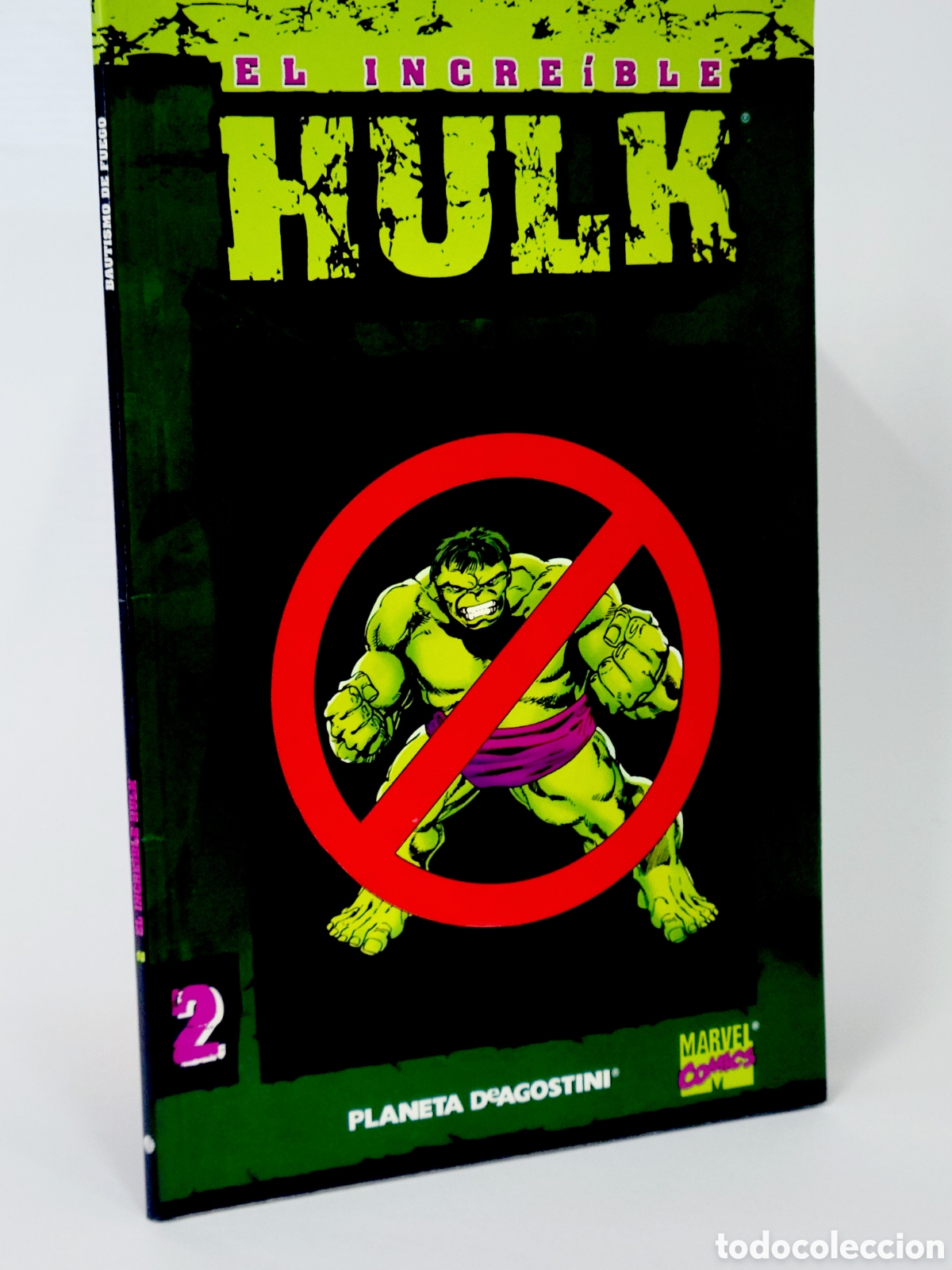 C&oacute;mics: C&Oacute;MIC EL INCRE&Iacute;BLE HULK 2 BAUTISMO DE FUEGO PLANETA DEAGOSTINI MUY BUEN ESTADO