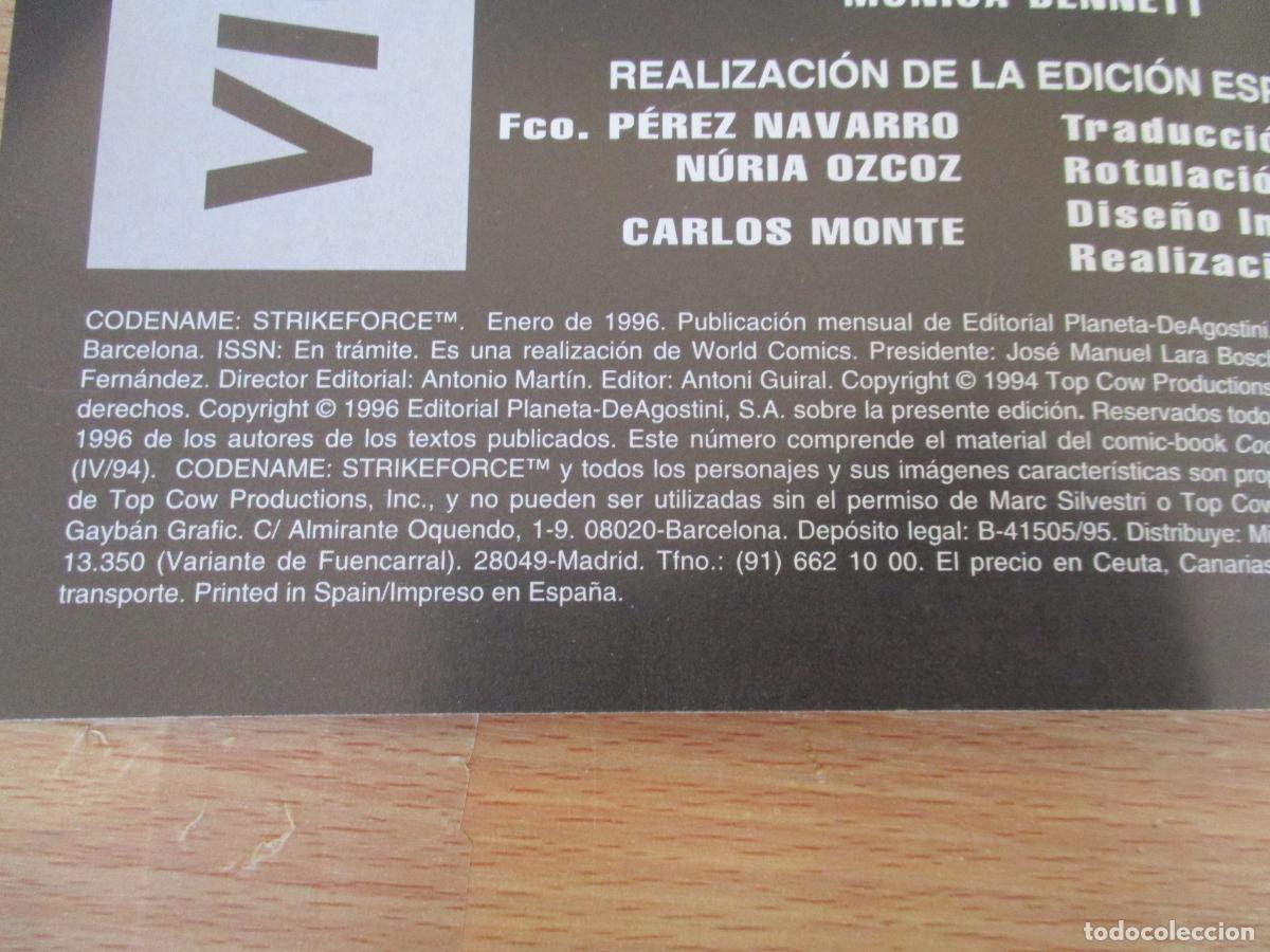 C&oacute;mics: IMAGE.-CODENAME, STRYKE FORCE, N&ordm;. 3.- PLANETA - Foto 3
