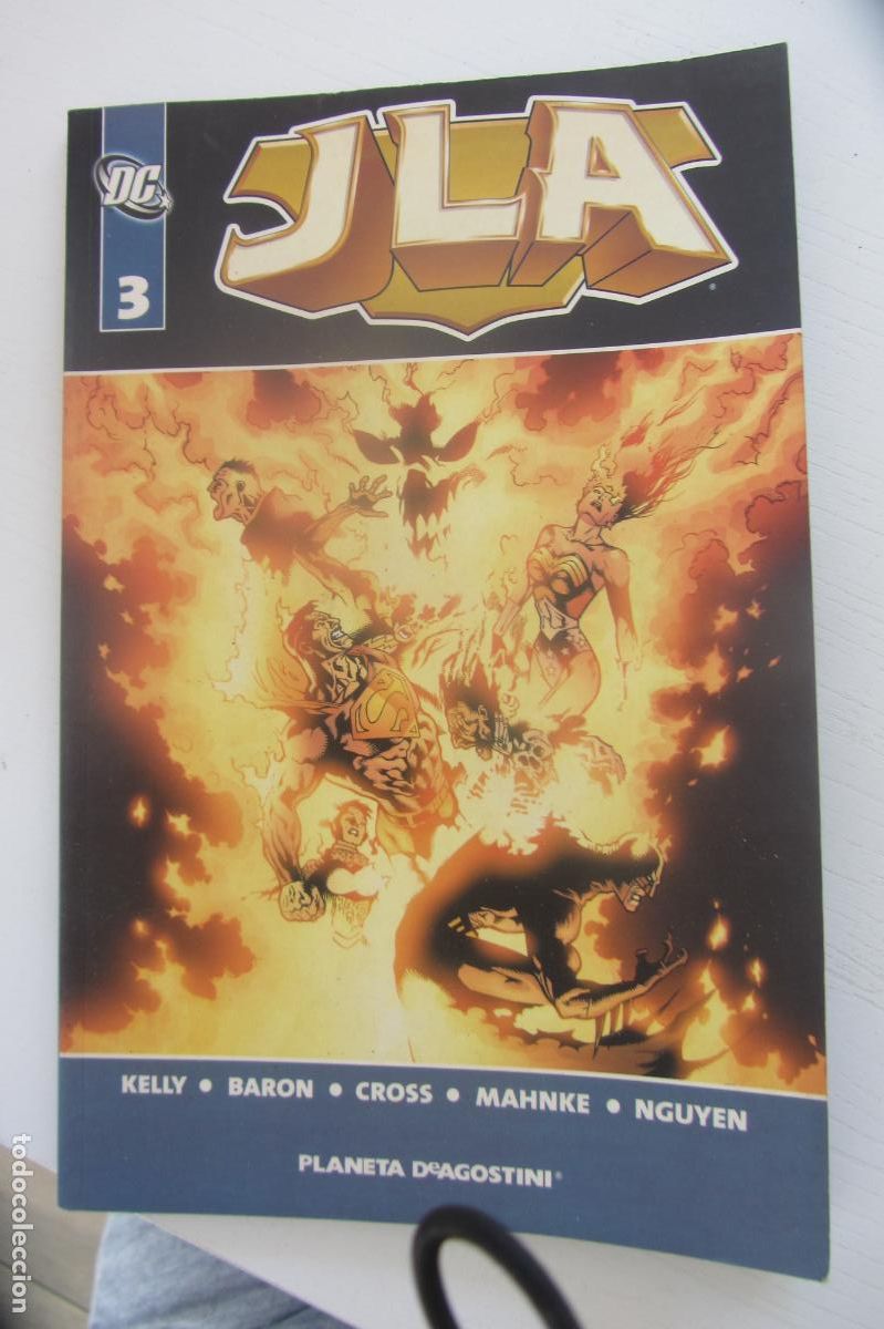 C&oacute;mics: JLA N&deg;3 DC PLANETA LIGA DE LA JUSTICA DE AMERICA 2005 Kelly / Baron / Cross / Mahnke ARX190