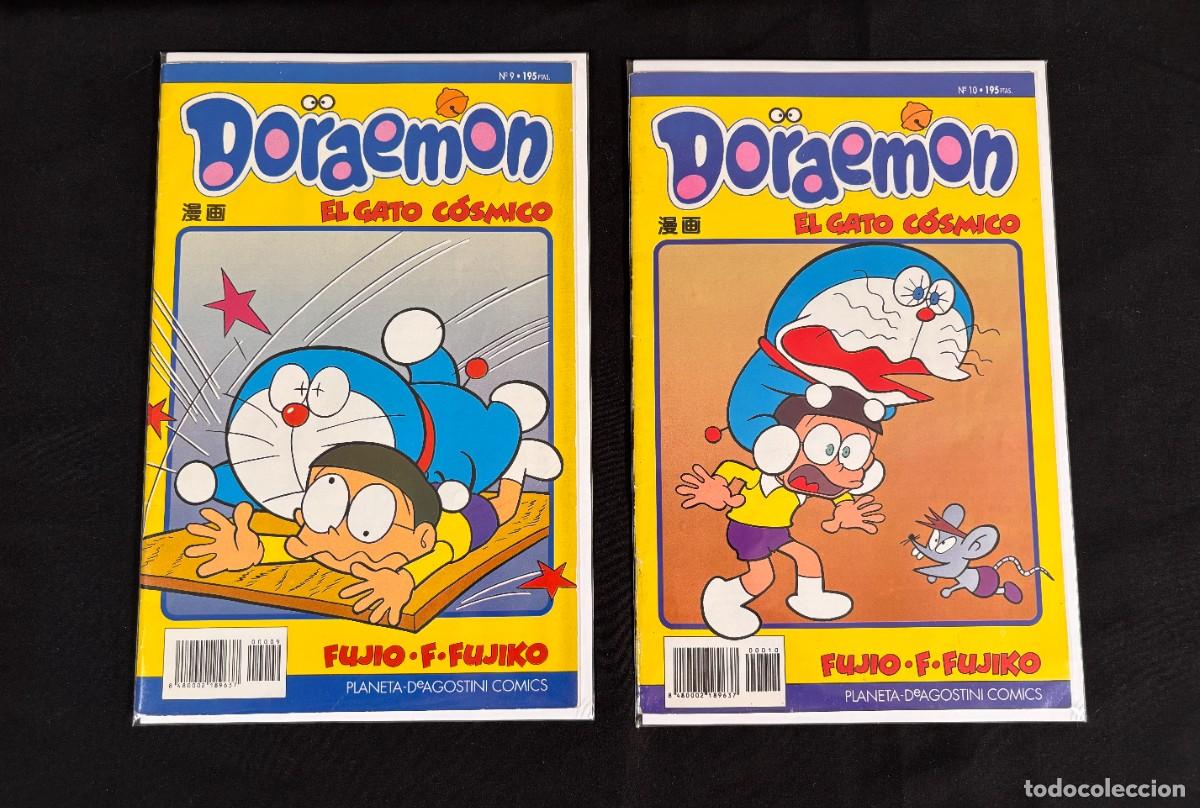 C&oacute;mics: Doraemon El Gato C&oacute;smico n&ordm; 9 y 10 &ndash; Planeta DeAgostini &ndash; Manga vintage