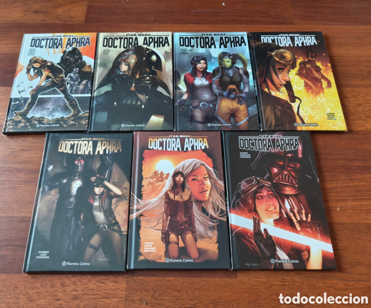 C&oacute;mics: Colecci&oacute;n completa Star Wars Doctora Aphra. Planeta. Tapa dura.