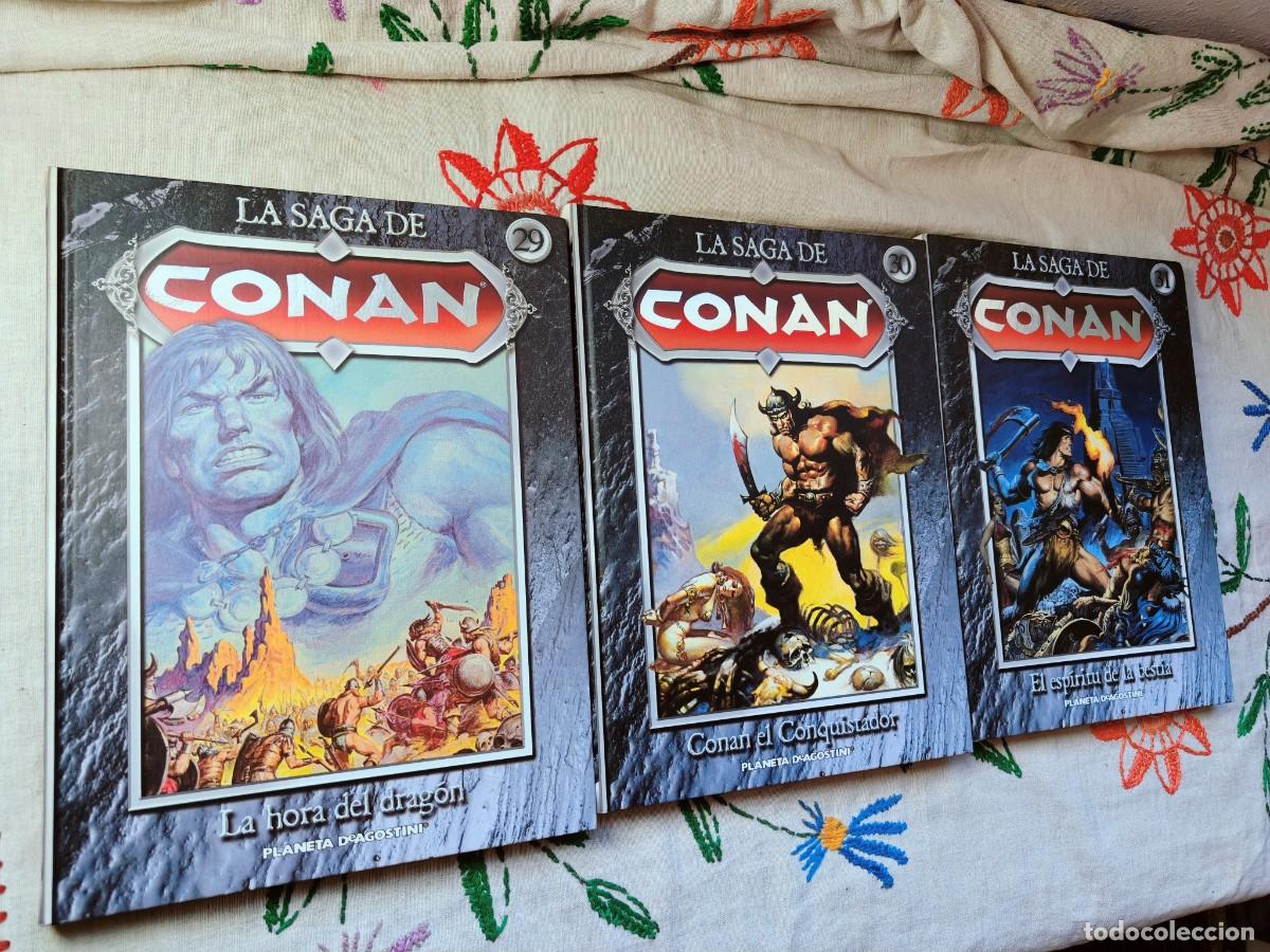 C&oacute;mics: La Saga de Conan 29, 30 y 31. Planeta C&oacute;mic. - Foto 2