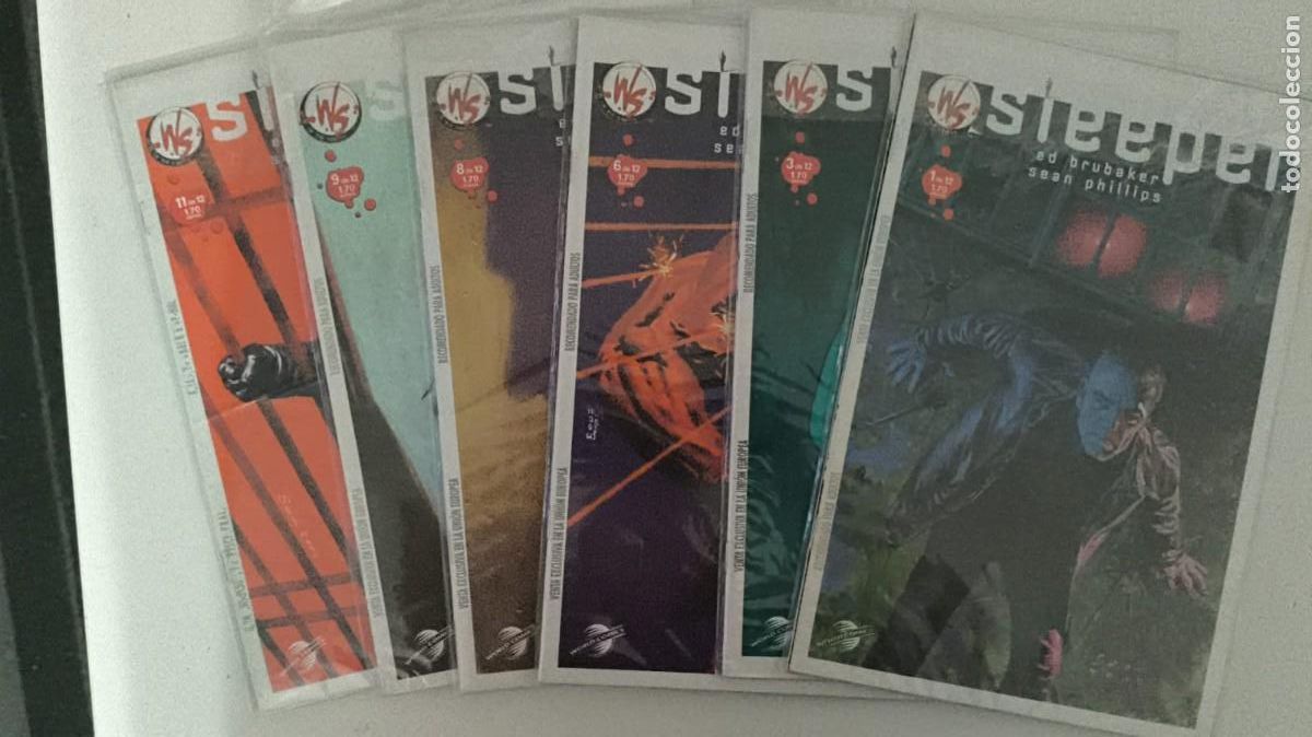 Comics: Sleeper Completa 12 n&ordm;s Grap Planeta a Ed Brubaker Sean Phillips Wildstorm
