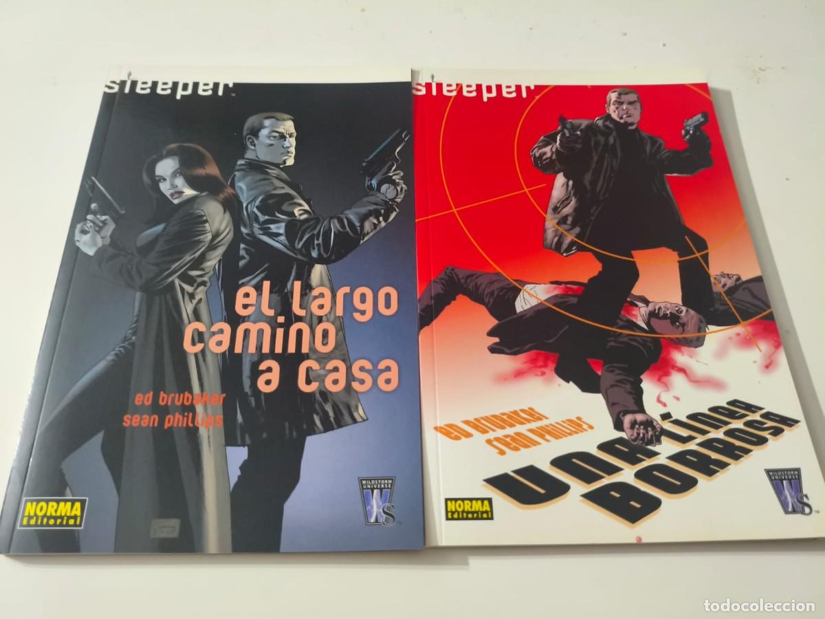 C&oacute;mics: Sleepers tomos 3 y 4 Norma editorial Wildstorm Ed Brubaker y Sean Phillips