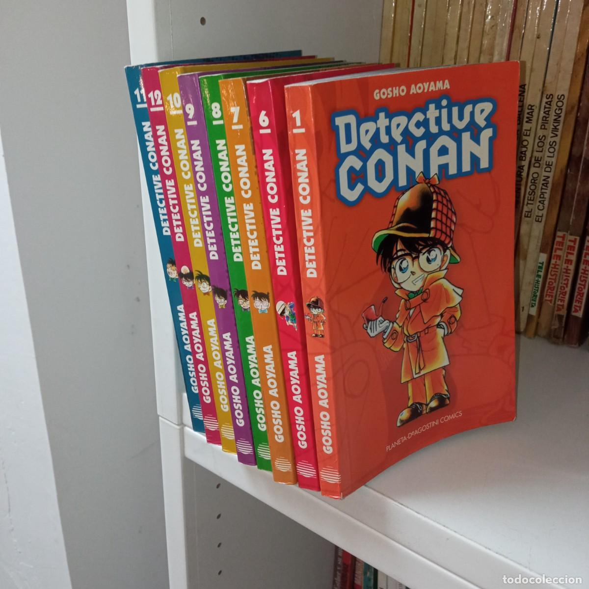 C&oacute;mics: Detective Conan &ndash; Lote de 8 tomos (vol. 1)