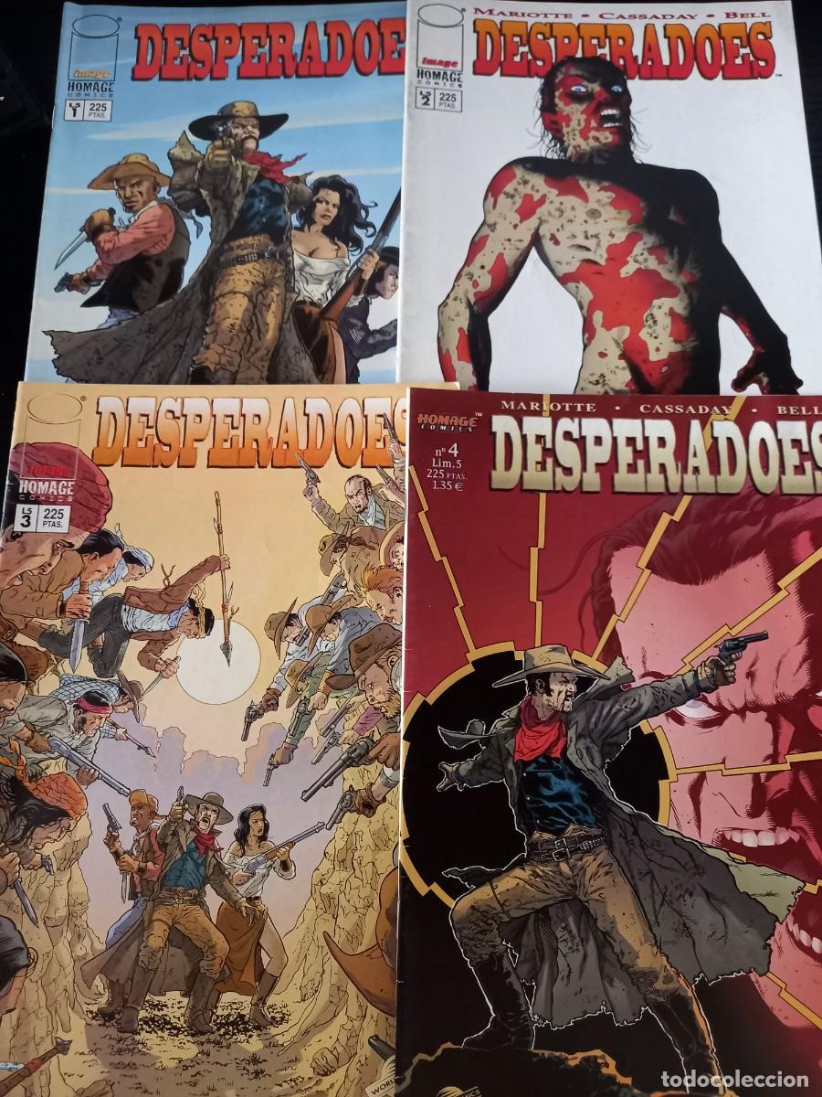 C&oacute;mics: Desperadoes (colecci&oacute;n casi completa, a falta del n&ordm; 5) n&ordm; 1, 2, 3, 4