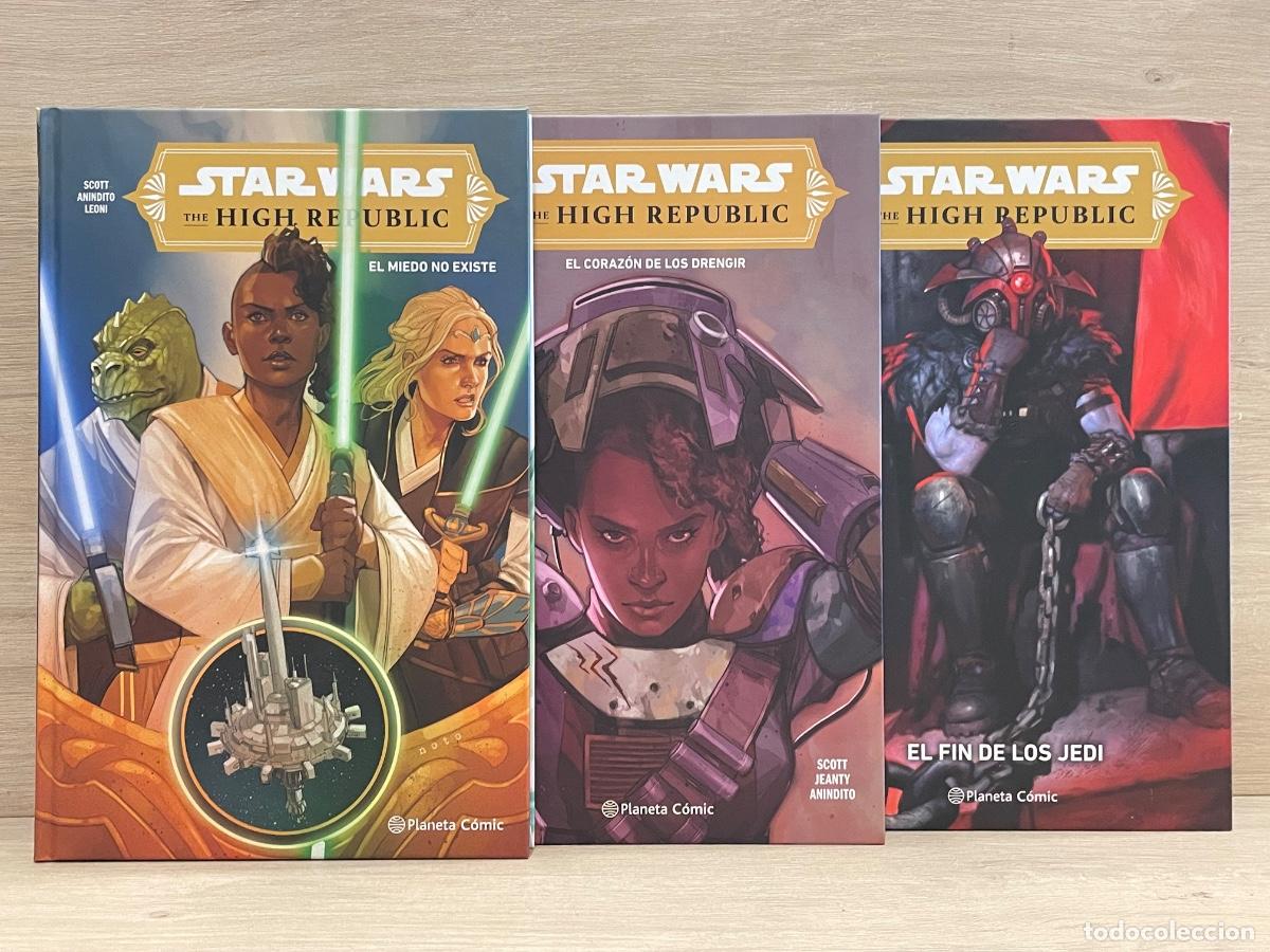 C&oacute;mics: Star Wars: The High Republic - Completo 3 vol&uacute;menes - Cavan Scott, Ario Anindito, Lucio Leoni
